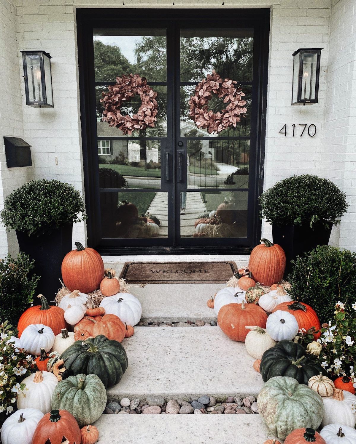 Fall Front Porch Inspiration • BrightonTheDay