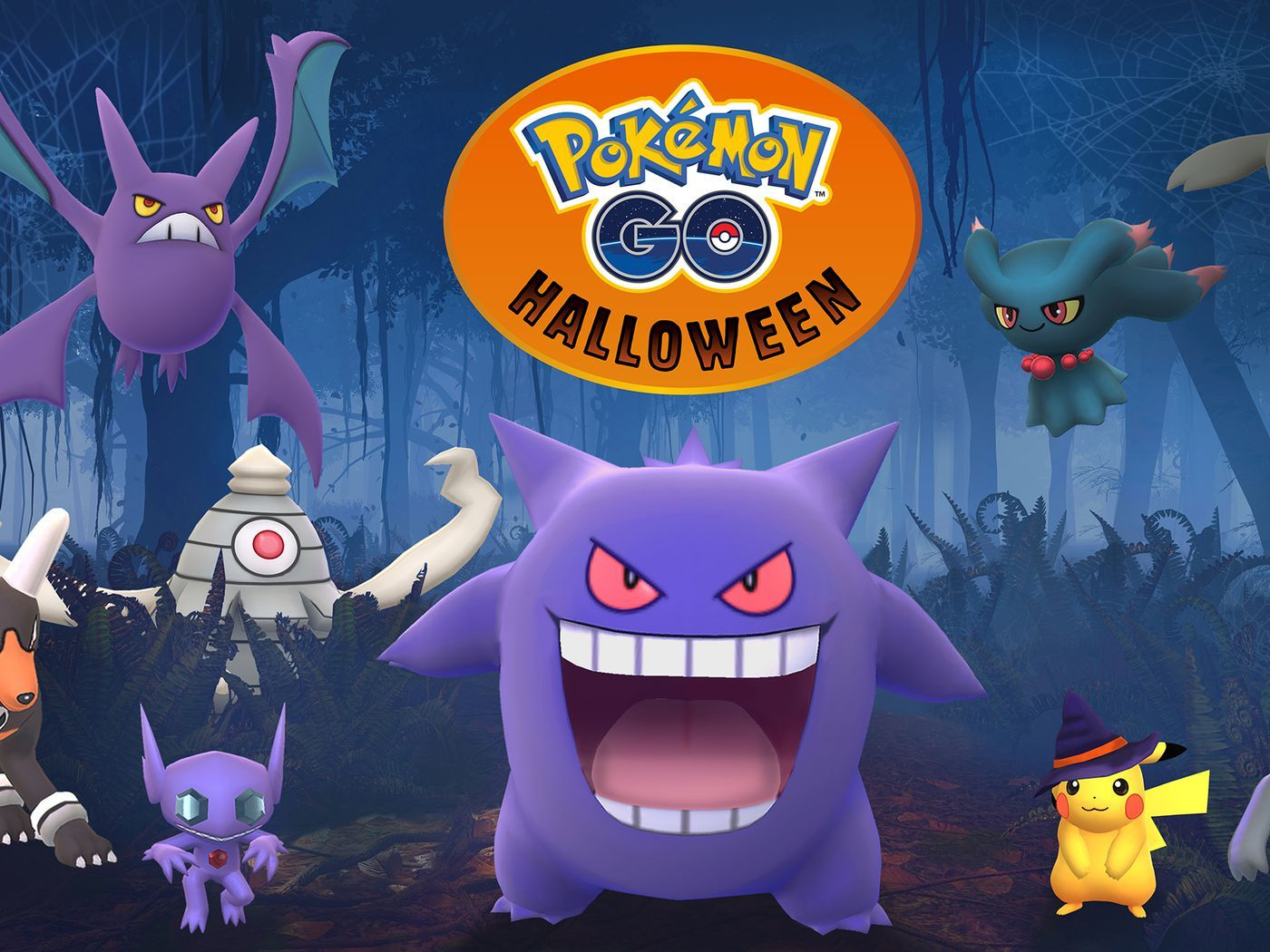 Pokemon go halloween Wallpaper Download