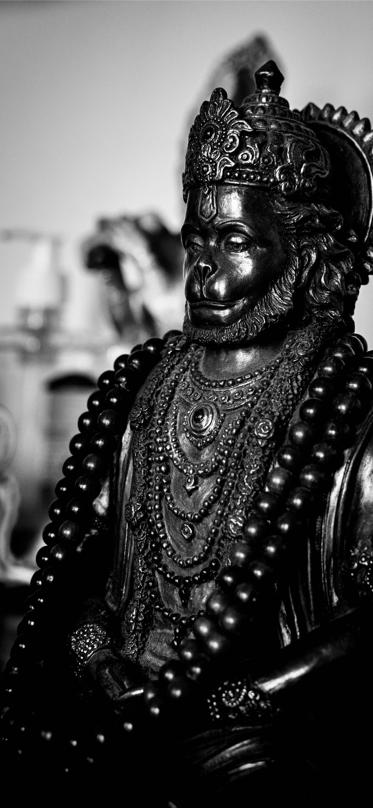 God Hanuman Idol Photo iPhone Wallpaper Free Download