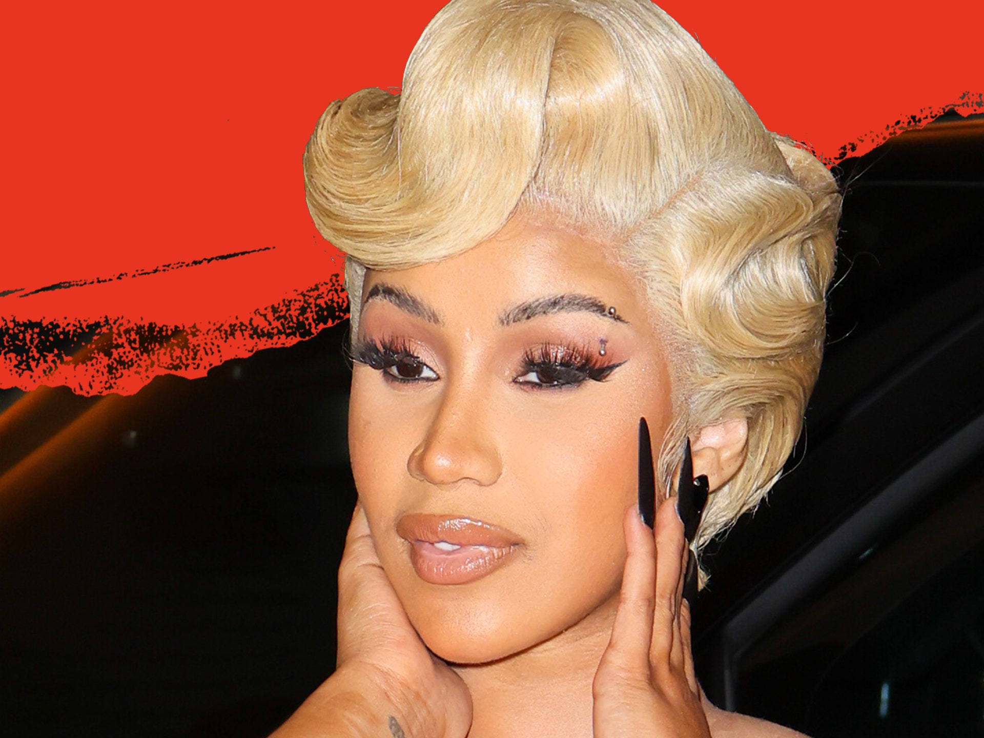 Cardi B Face Wallpapers - Wallpaper Cave