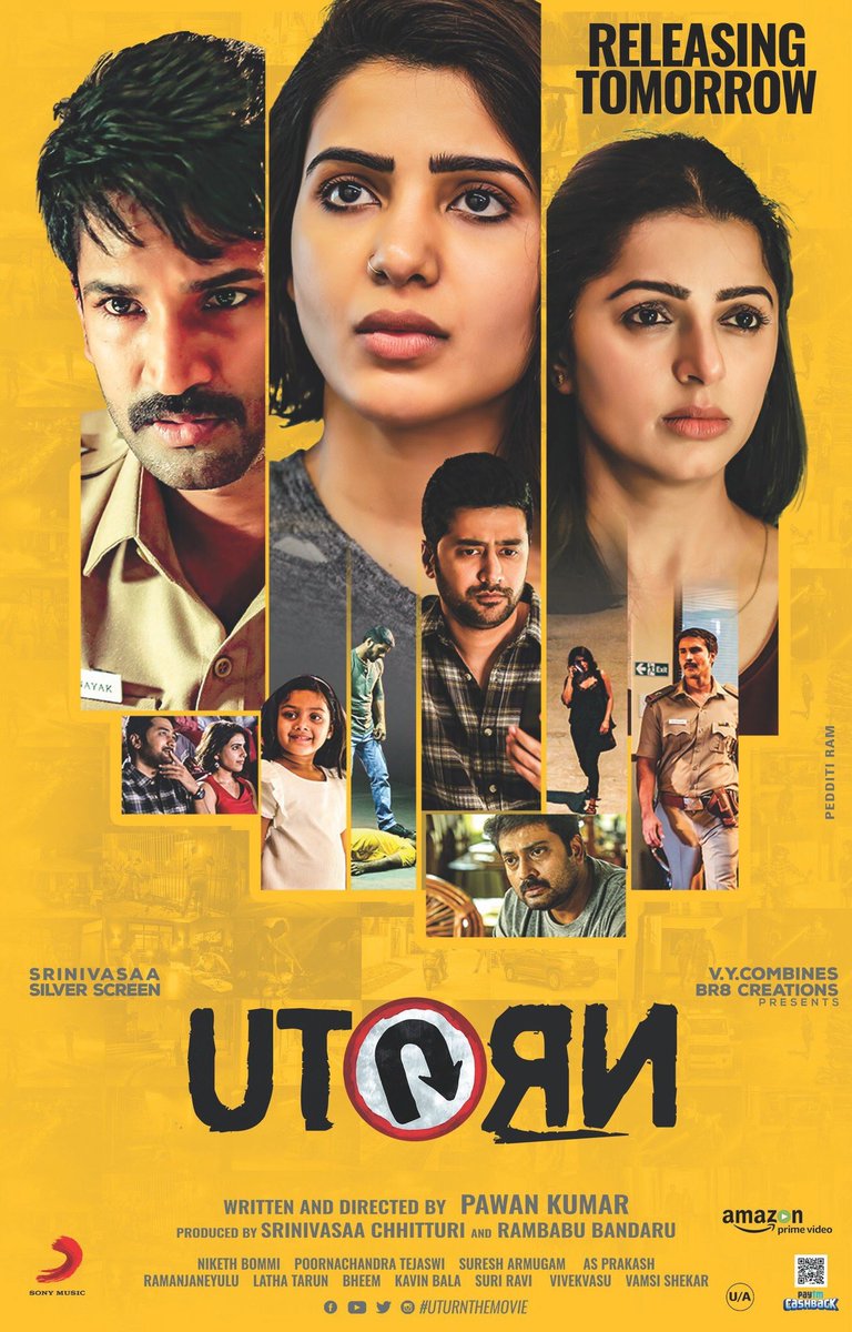 U Turn Tamil Film Posters Movie Updates, Movie Promotions, Branding Online and Offline Digital Marketing Services