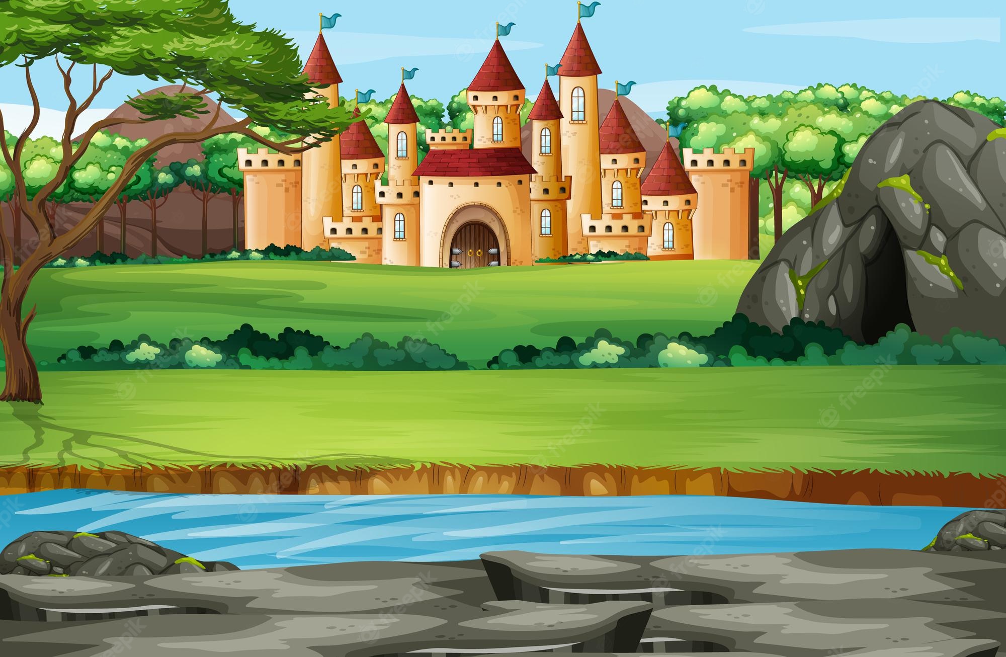 Cartoon Castle Wallpapers - Wallpaper Cave