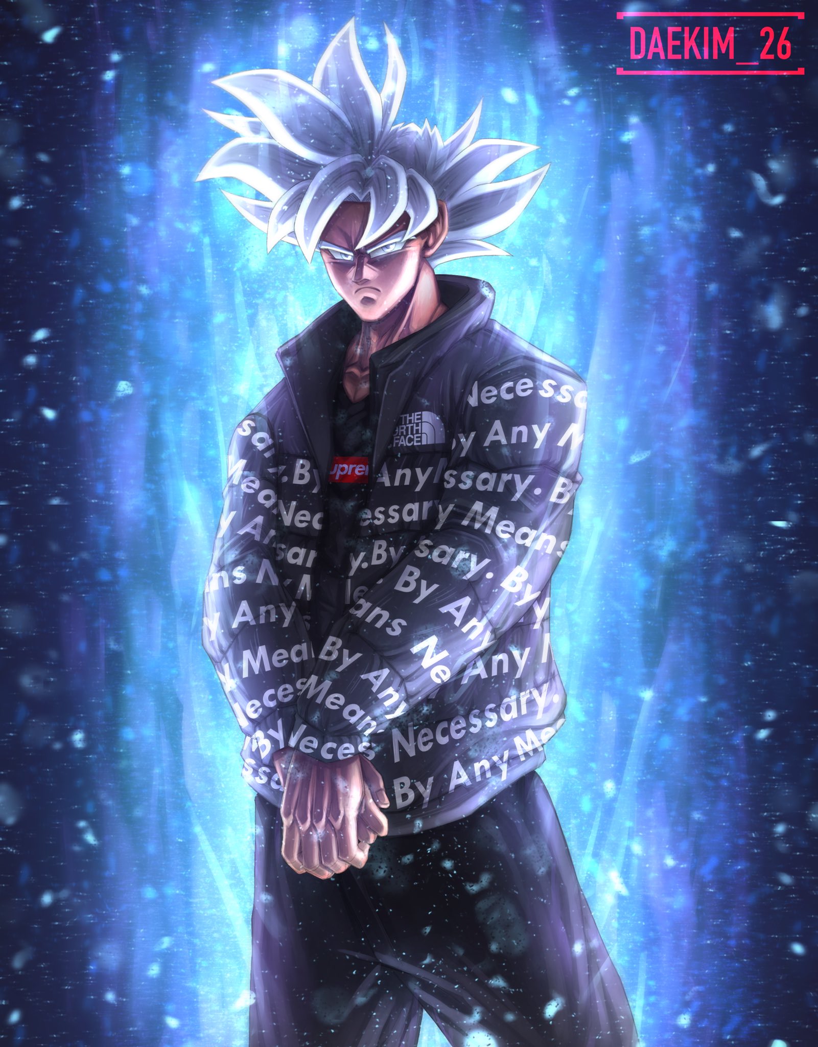 Twitter 上的 daekim_26 (COMMISSIONS OPEN)：Goku Drip (Mastered Ultra Instinct) - #digitalart #digitalsketch #digitalpainting #digitalillustration #illustration #artwork #artistsupport #ArtistOnTwitter #conceptart #dbz #dbsuper #dbs #dragonball