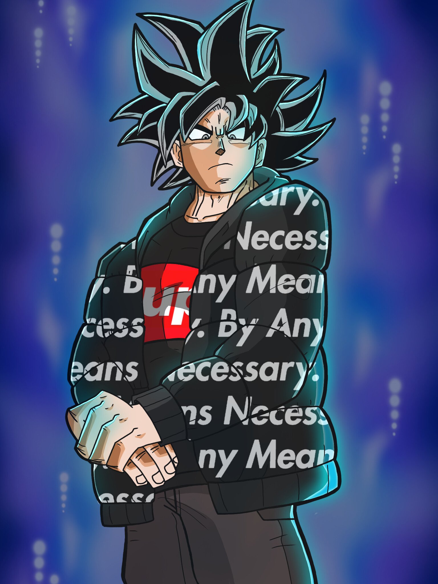 Drip Goku High Quality Essential TShirt91510.png | Poster