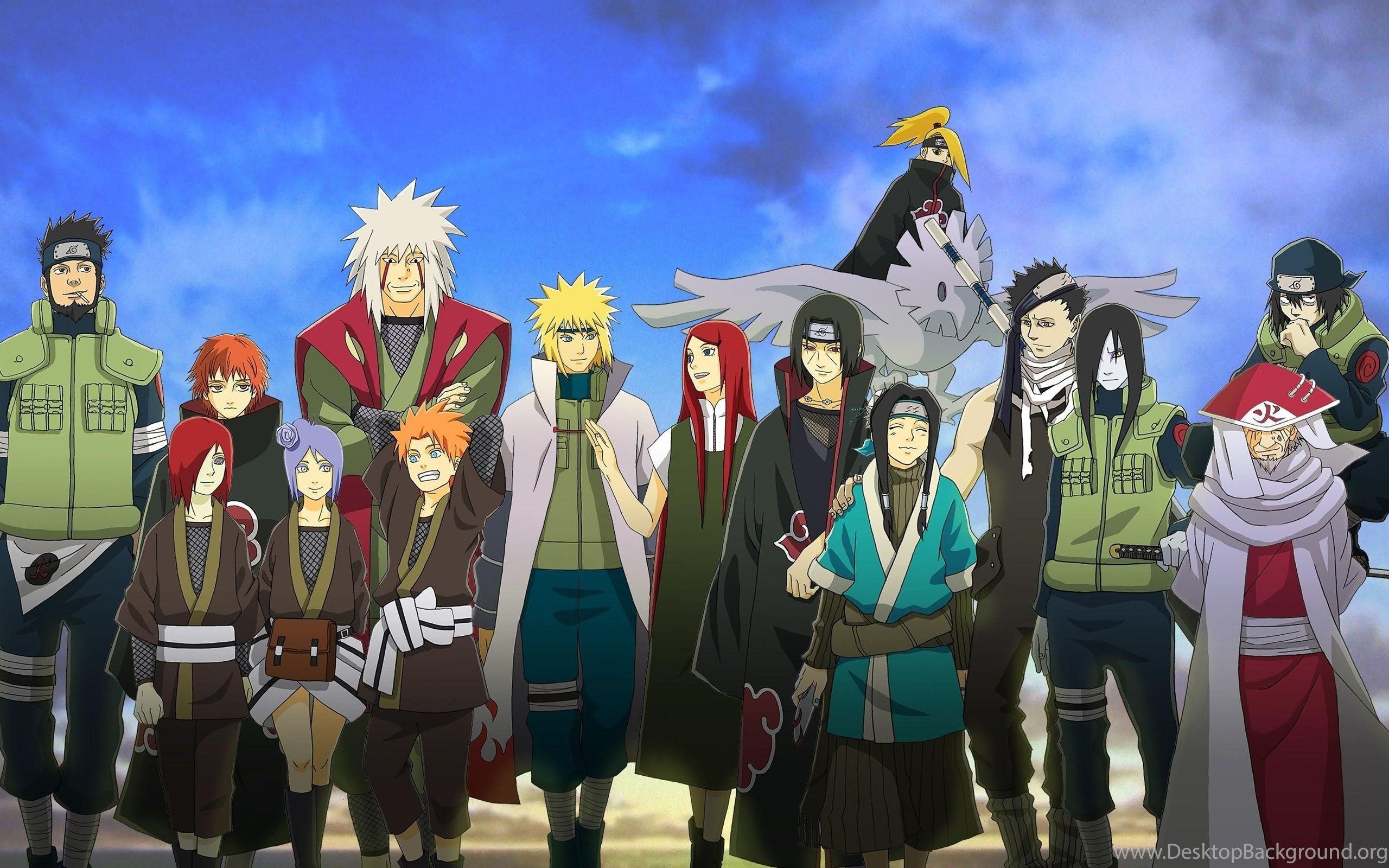 Naruto Shippuden Characters Wallpaper