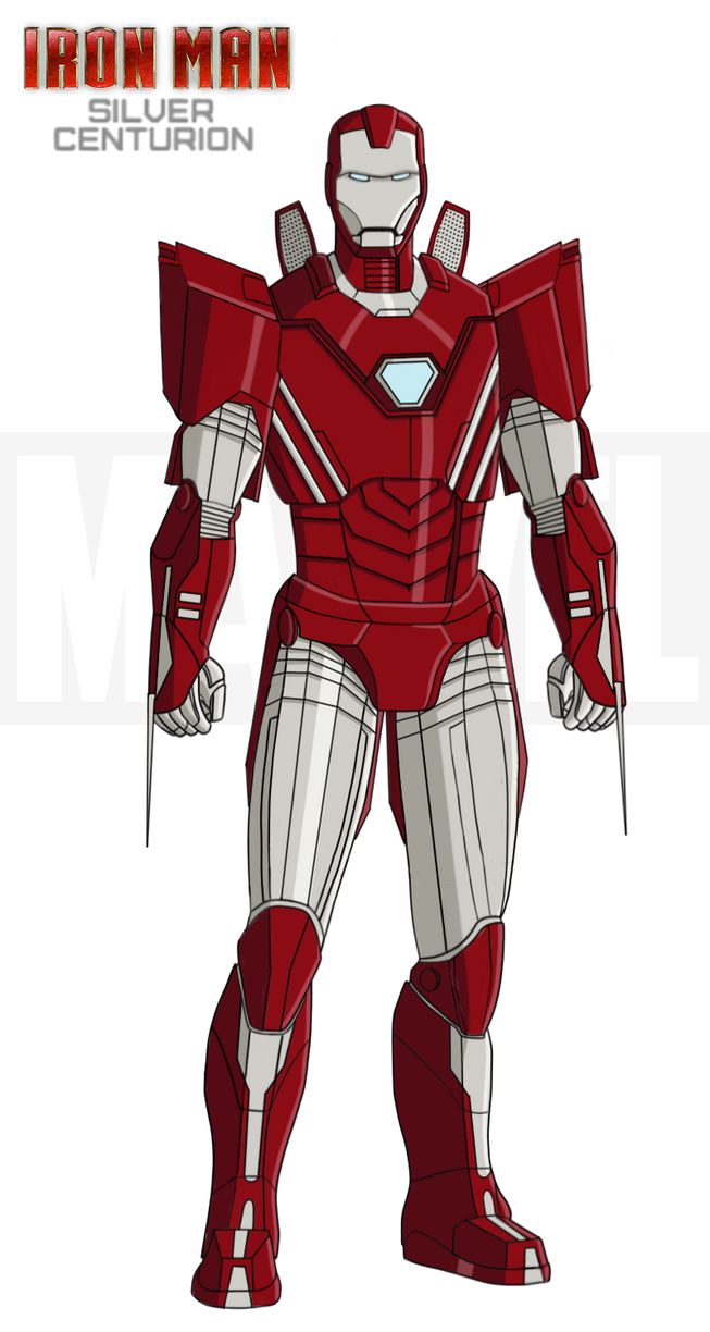 Iron Man (Silver Centurion). Iron man picture, Iron man suit, Iron man