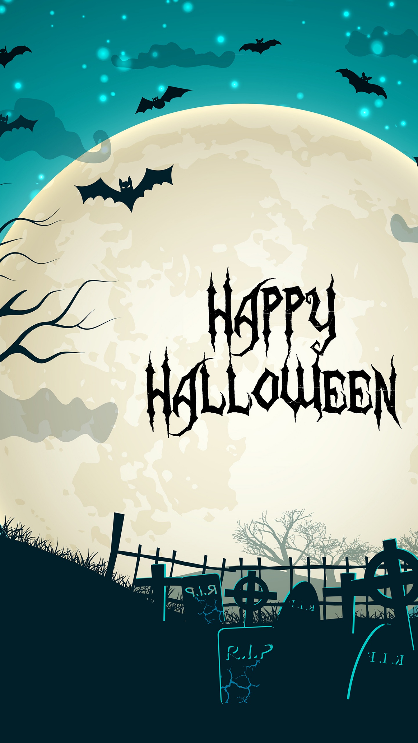 Happy Halloween Wallpaper 4K, Haunted Castle, Scary
