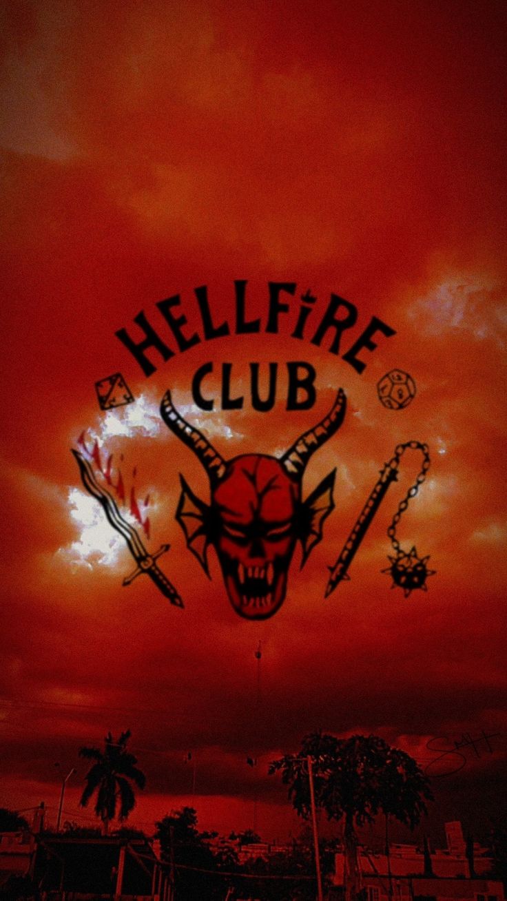 Hellfire Club  Releitura  Mascot design Logo design Stranger things