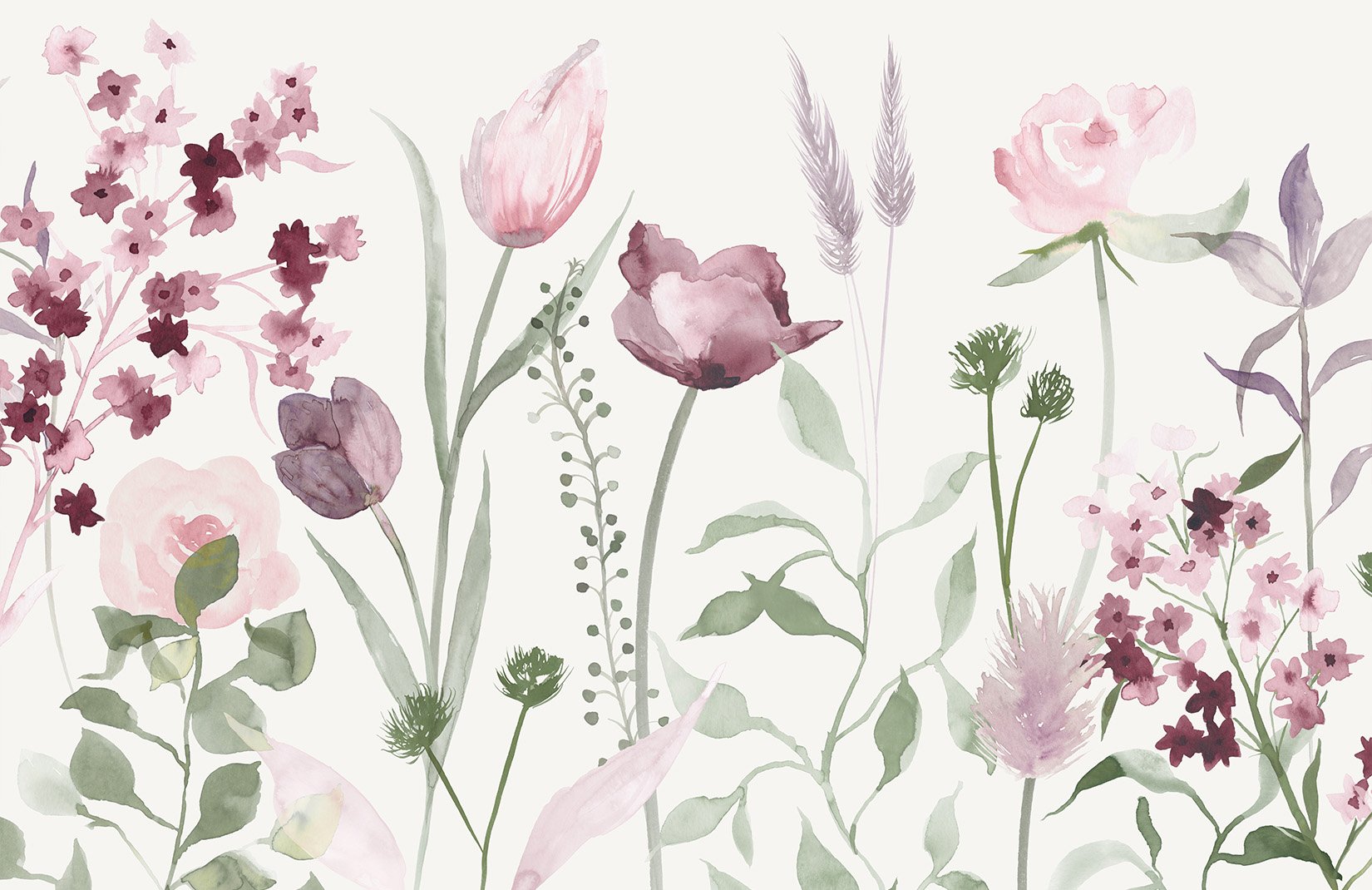 Watercolour Flower Wallpapers - Wallpaper Cave