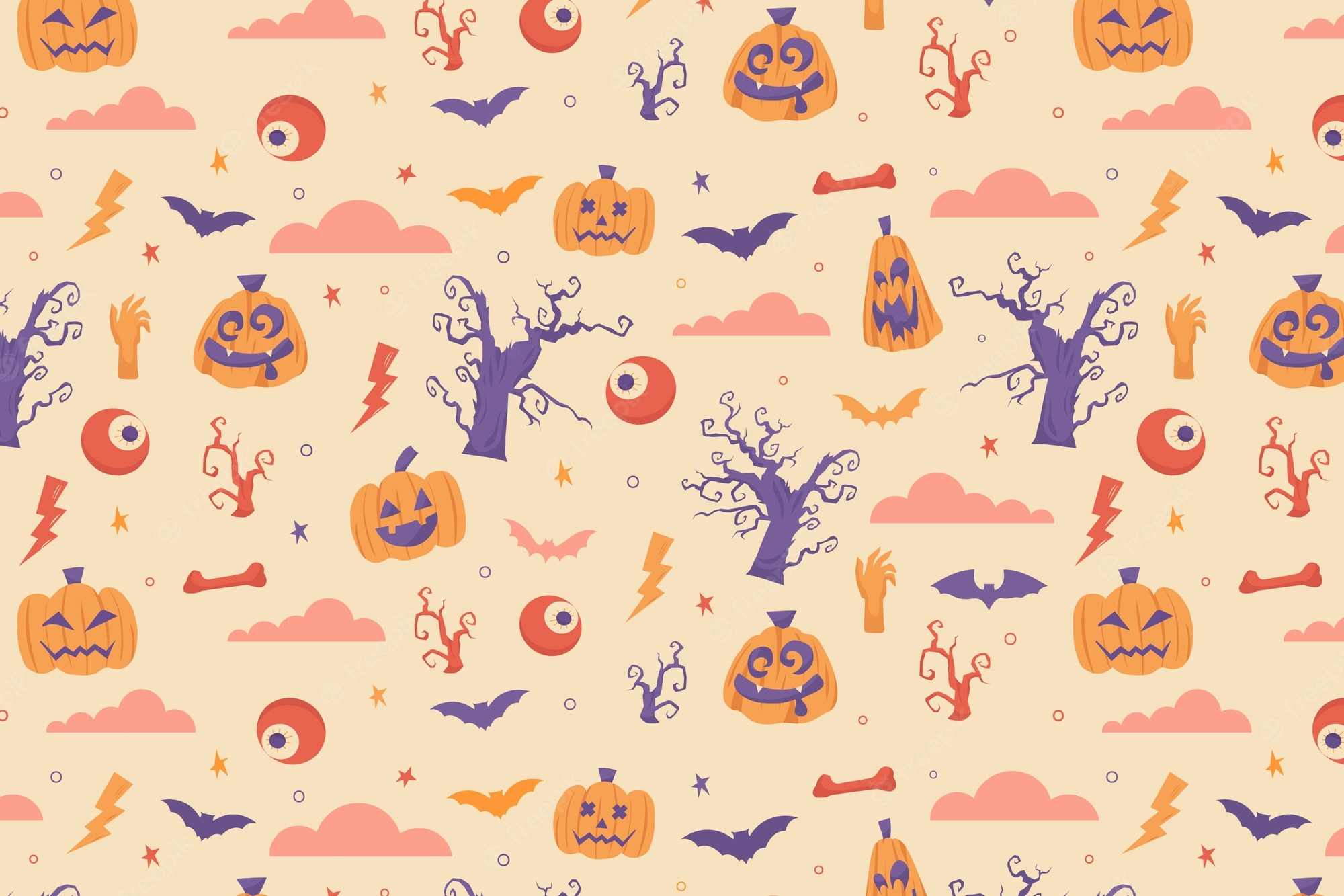 Pastel halloween Image. Free Vectors, & PSD