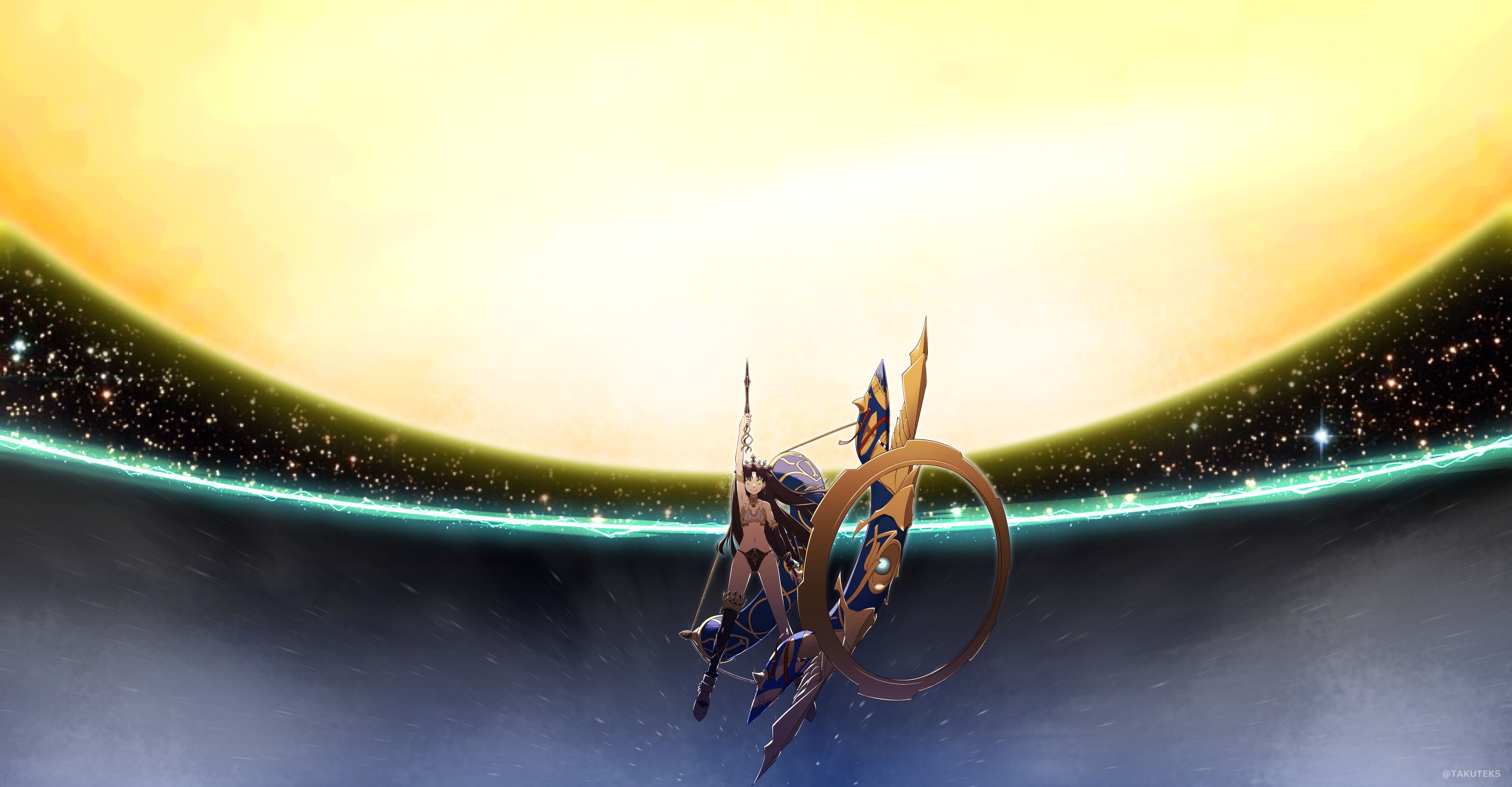 Anime, Anime Girls, Digital Art, Artwork, Fate Series, Ishtar (Fate Grand Order), Spacex1790 Wallpaper