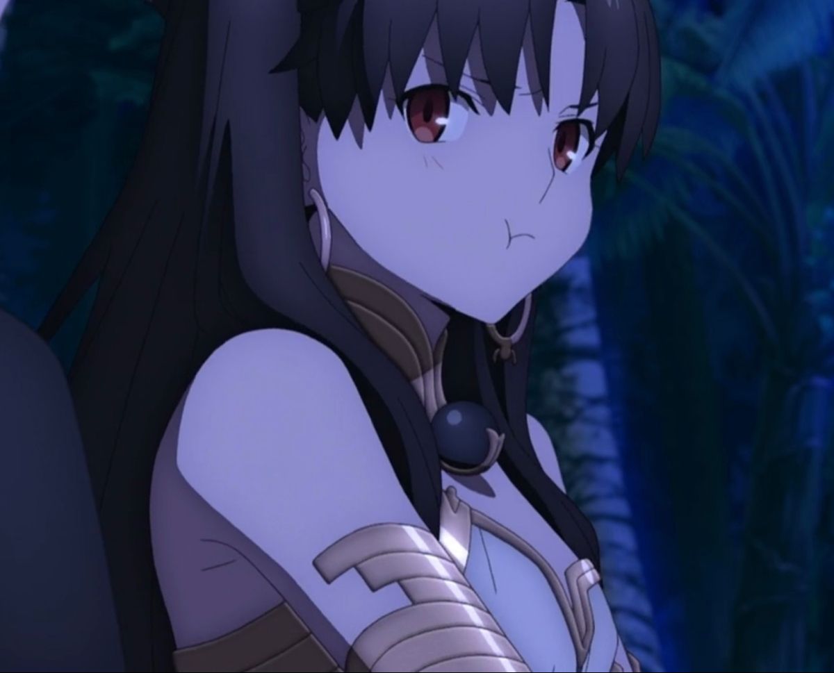 Ishtar. #X3N0N. Fate stay night anime, Fate stay night rin, Tohsaka rin
