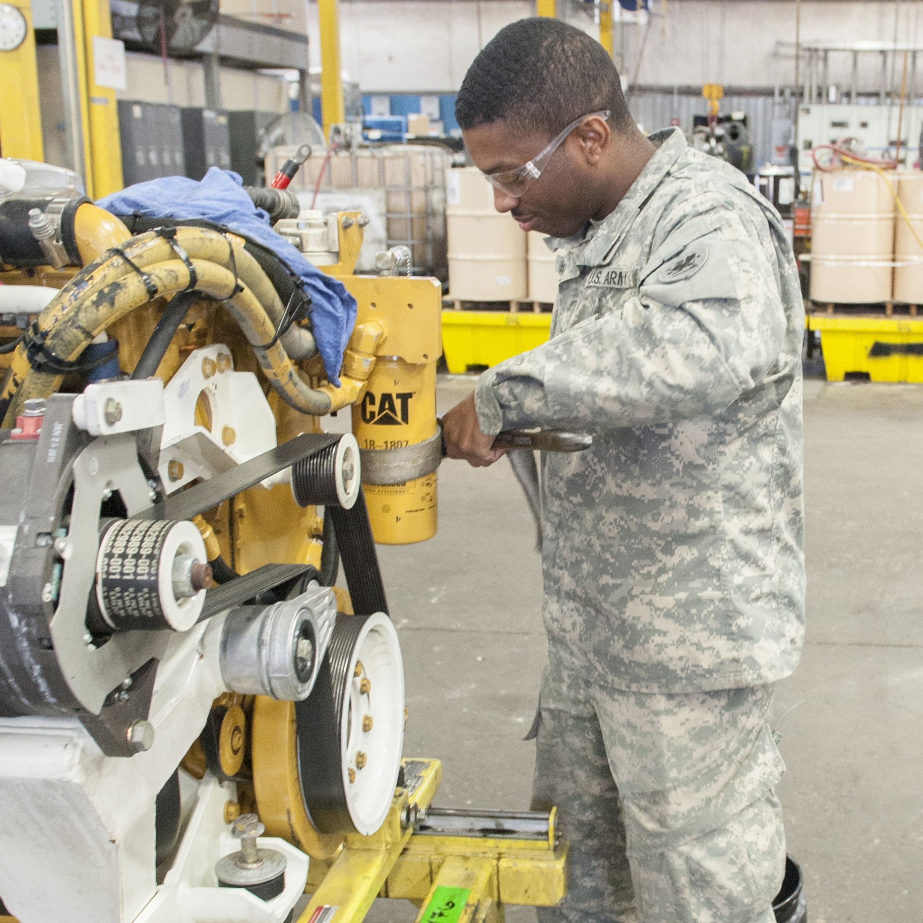 National Guard soldiers learn mechanic skills at ANAD. Article. The United States Army