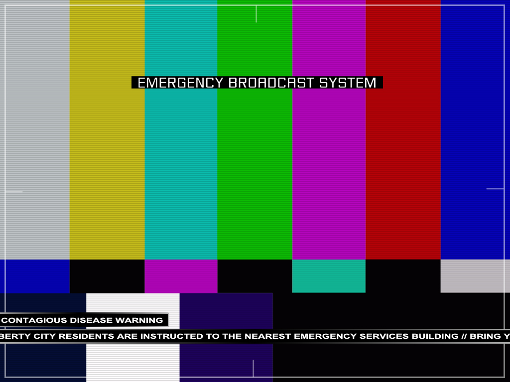 Emergency Broadcasting System Disease Warning IV Galleries