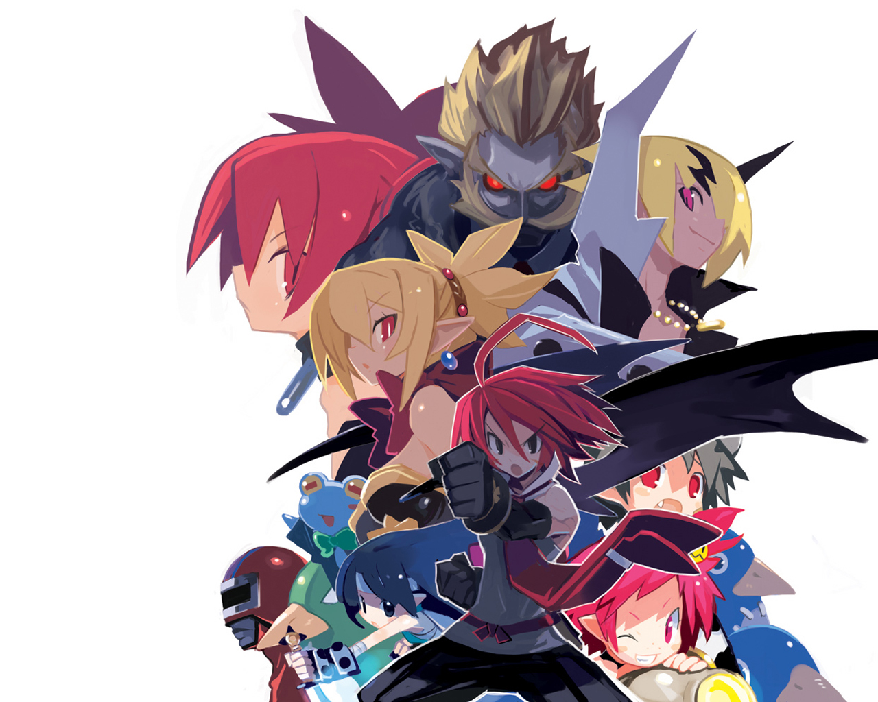 adell axel (disgaea) disgaea disgaea 2 etna pointed ears prinny rozalin yukimaru. konachan.com.com Anime Wallpaper
