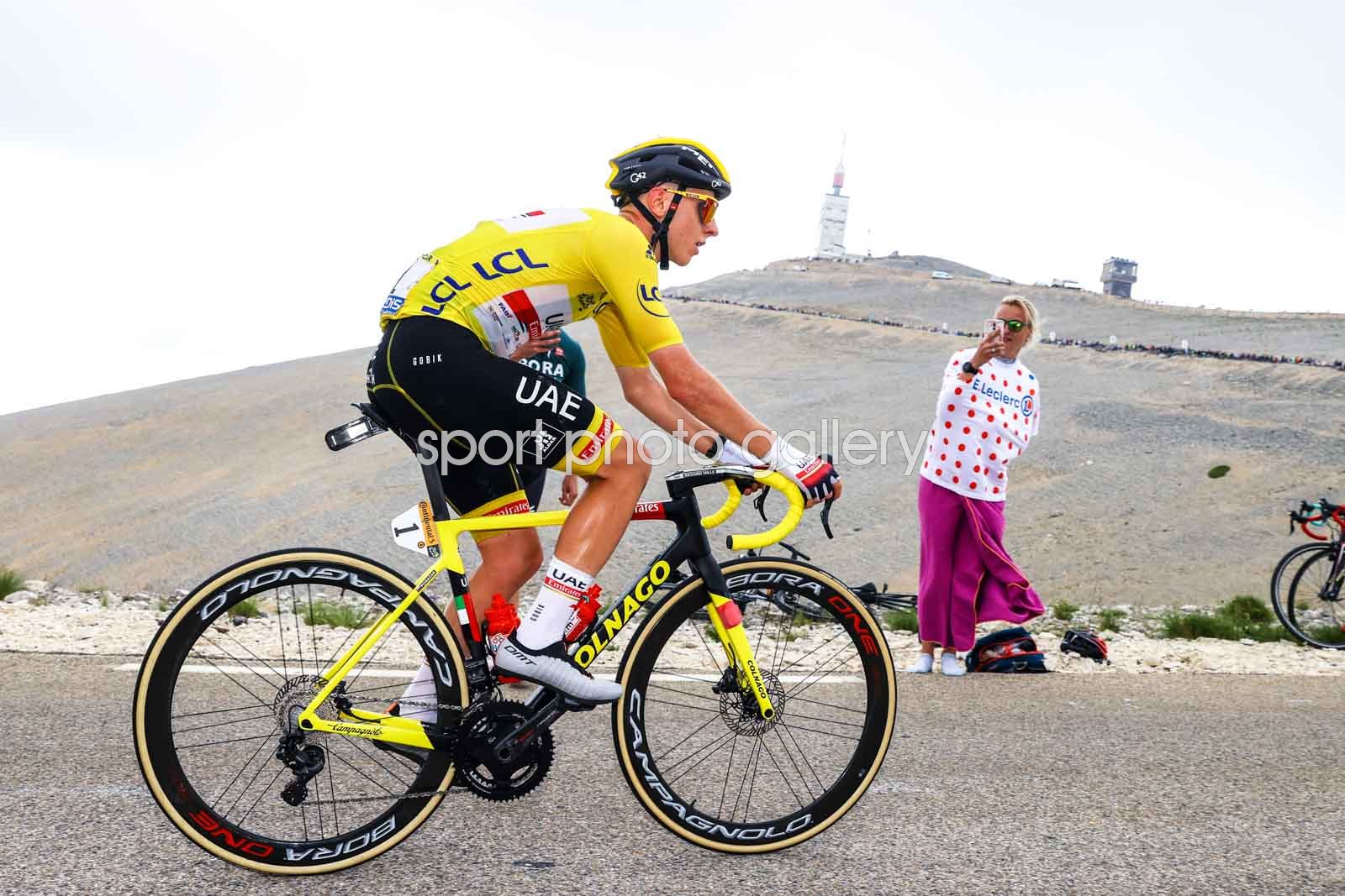 Tadej Pogacar Slovenia Mont Ventoux Stage 11 Tour de France 2021 Image
