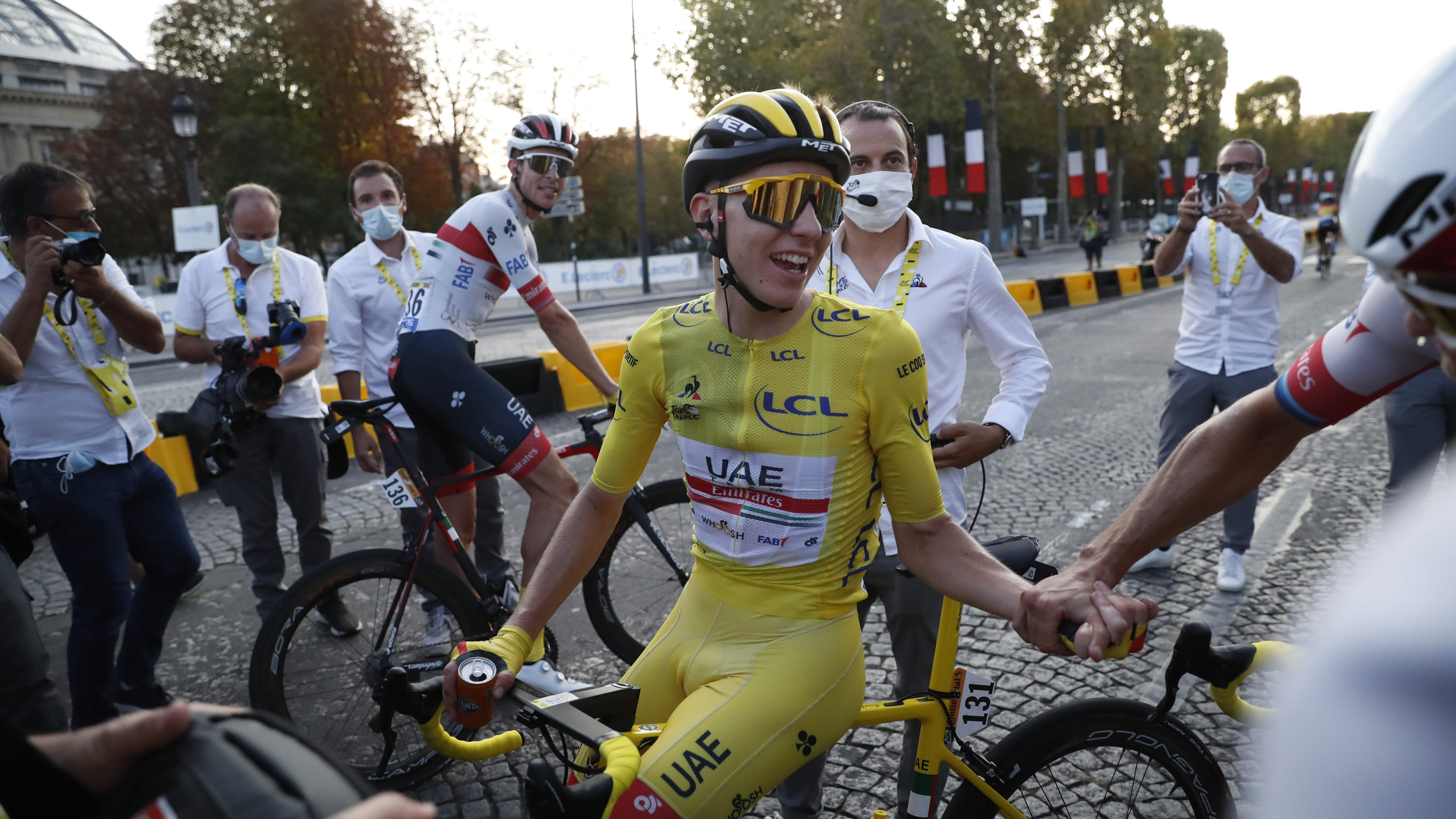 Slovenia's Tadej Pogačar wins 2020 Tour de France