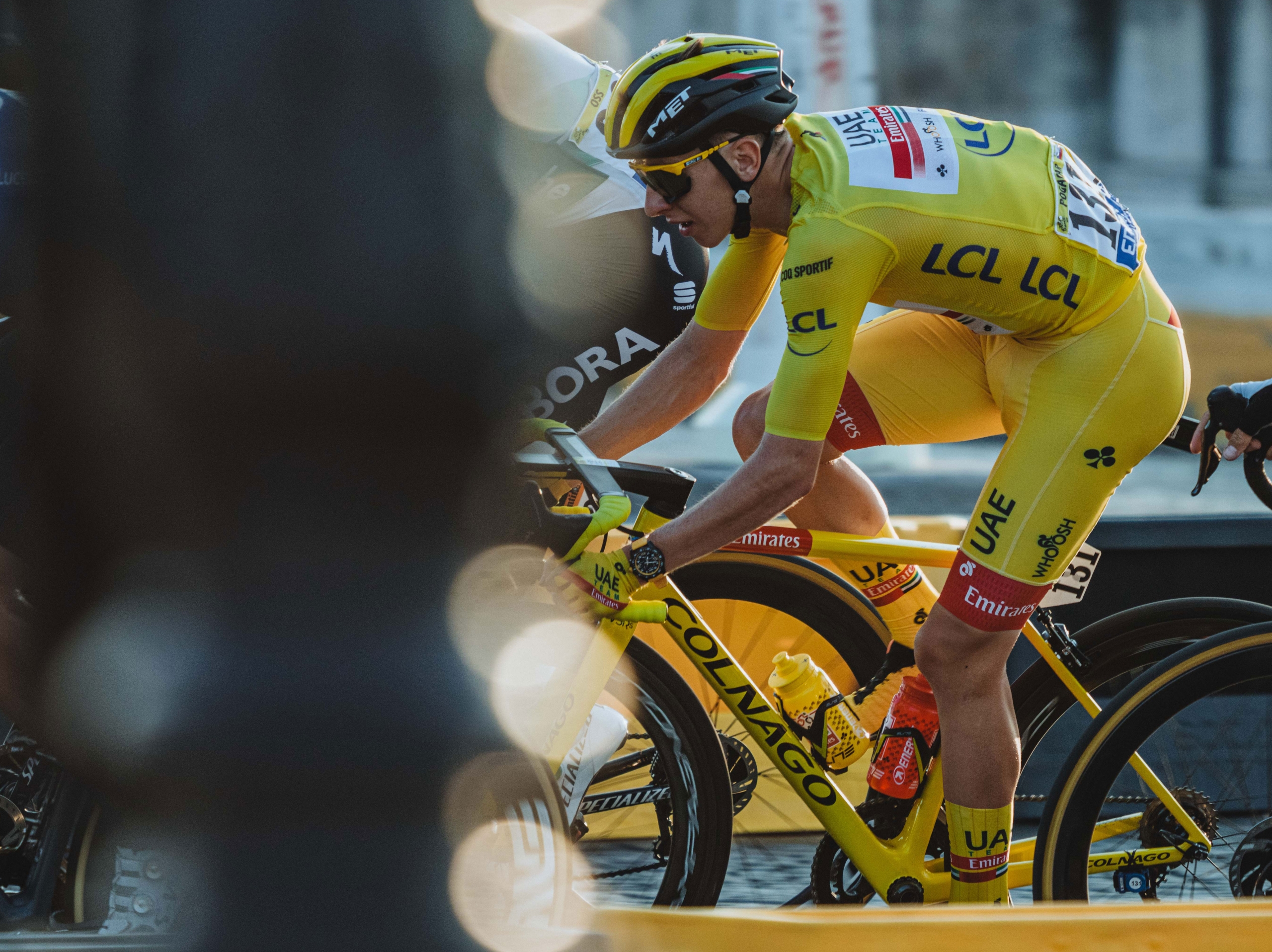 Breitling ambassador Tadej Pogacar wins Tour de France wearing Endurance Pro