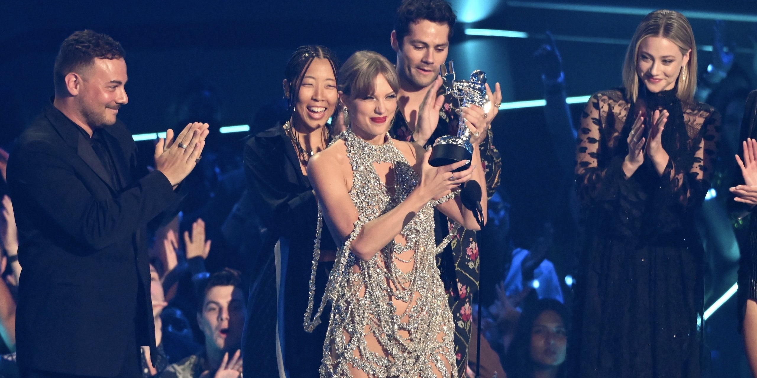 Taylor Swift Announces New Album Midnights, Breaks Record for Most Video of the Year Wins at 2022 VMAs