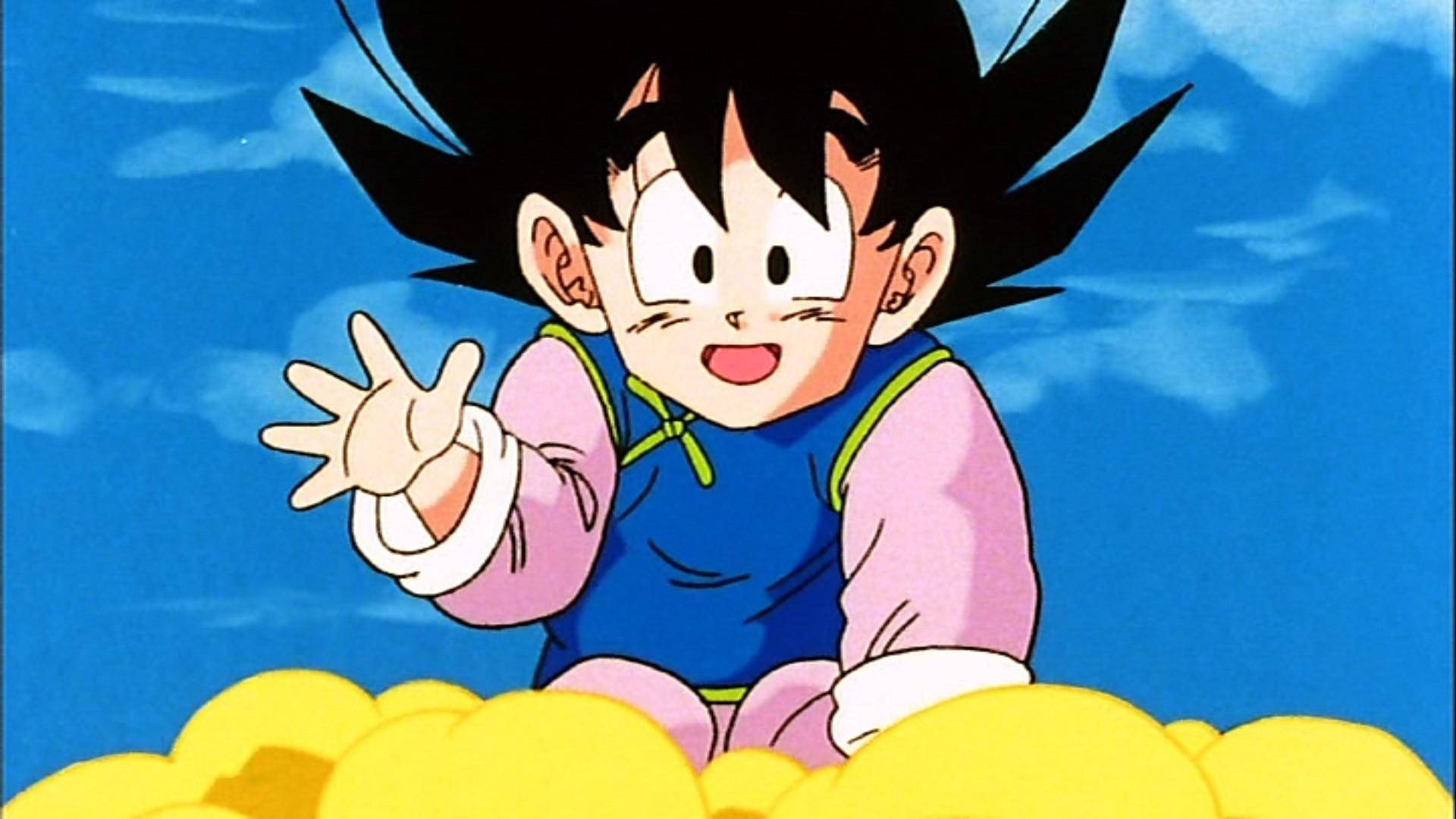 Download Dragon Ball Goten Cartoon Wallpaper