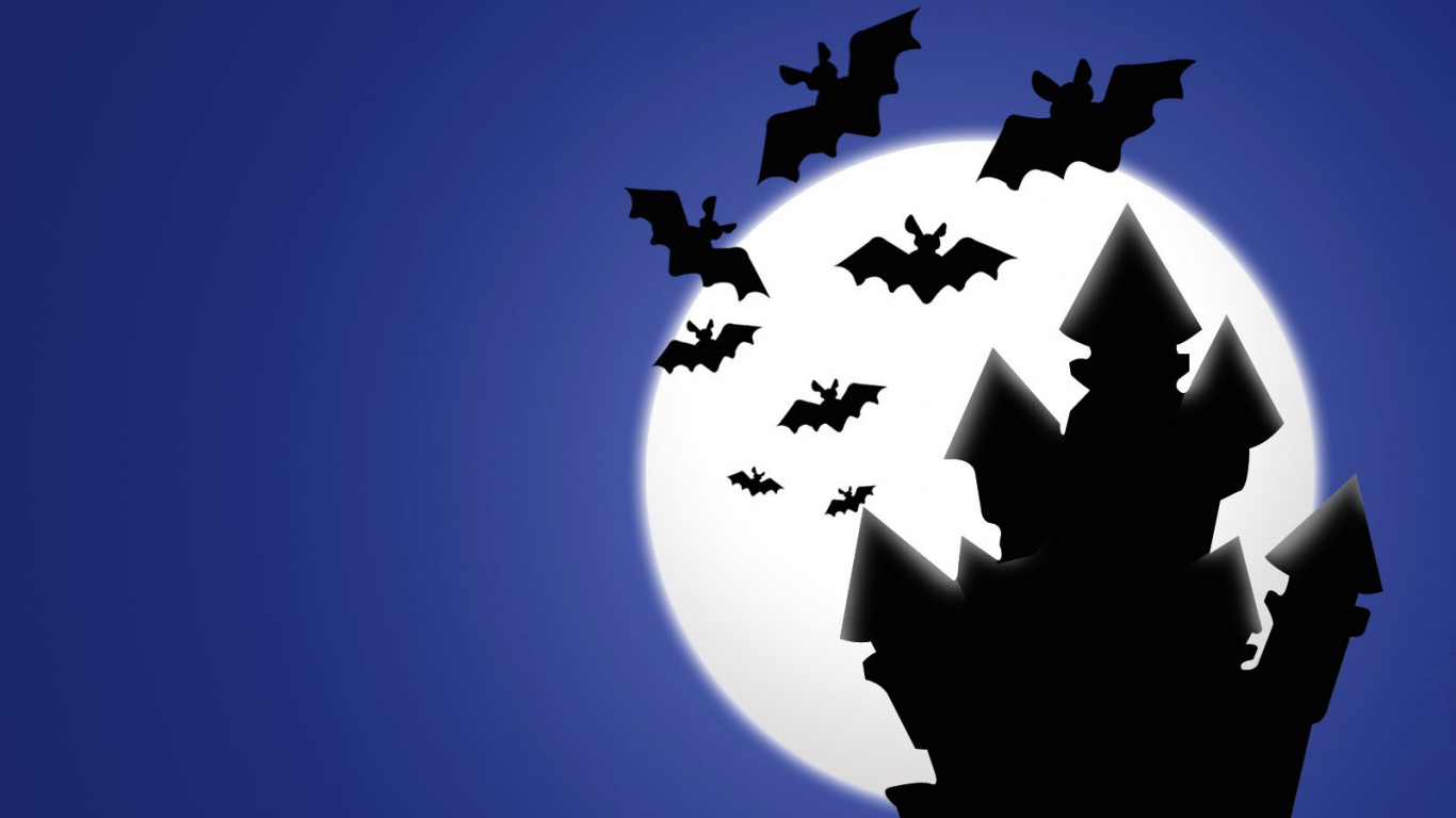 Halloween vampires desktop PC and Mac wallpaper