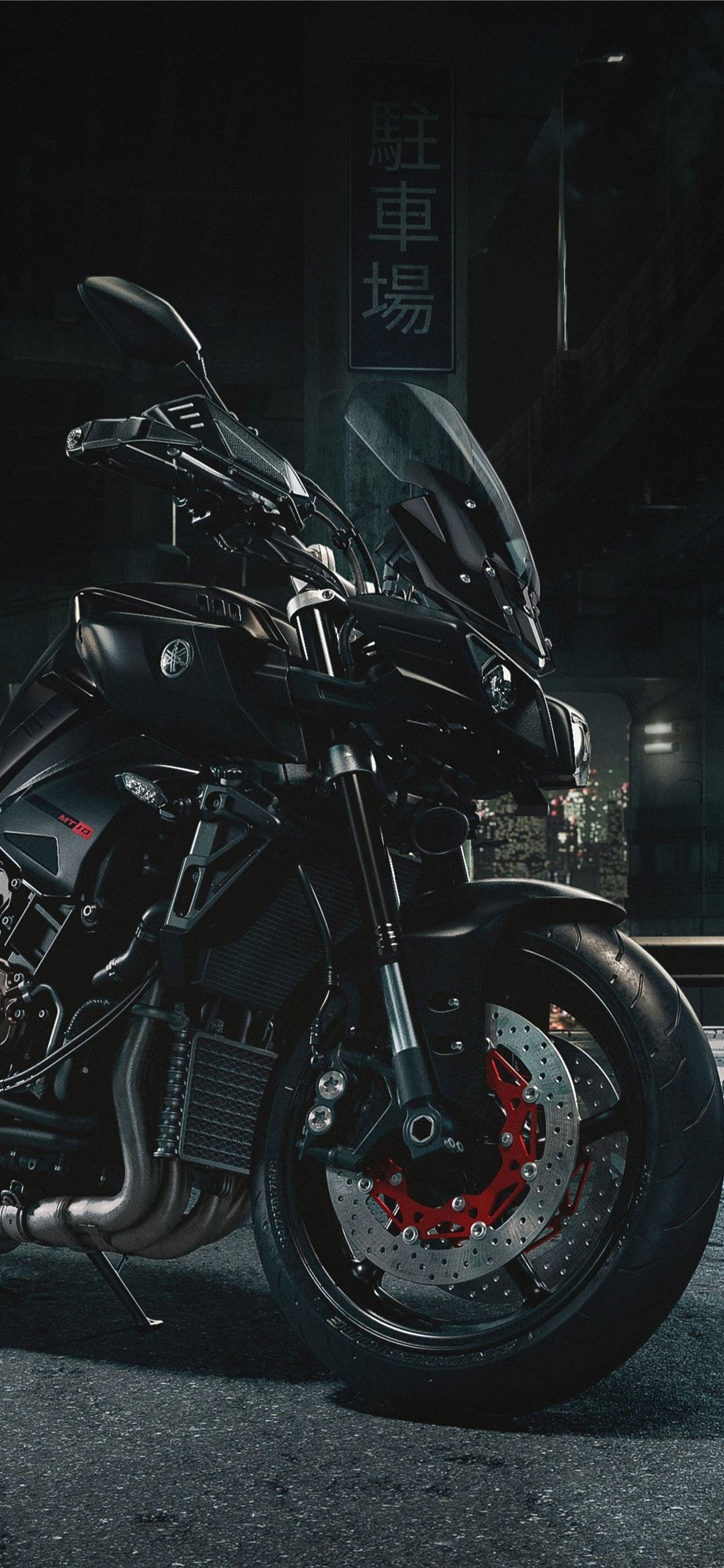 yamaha yzf r1m supersport motorcycle iPhone Wallpaper Free Download