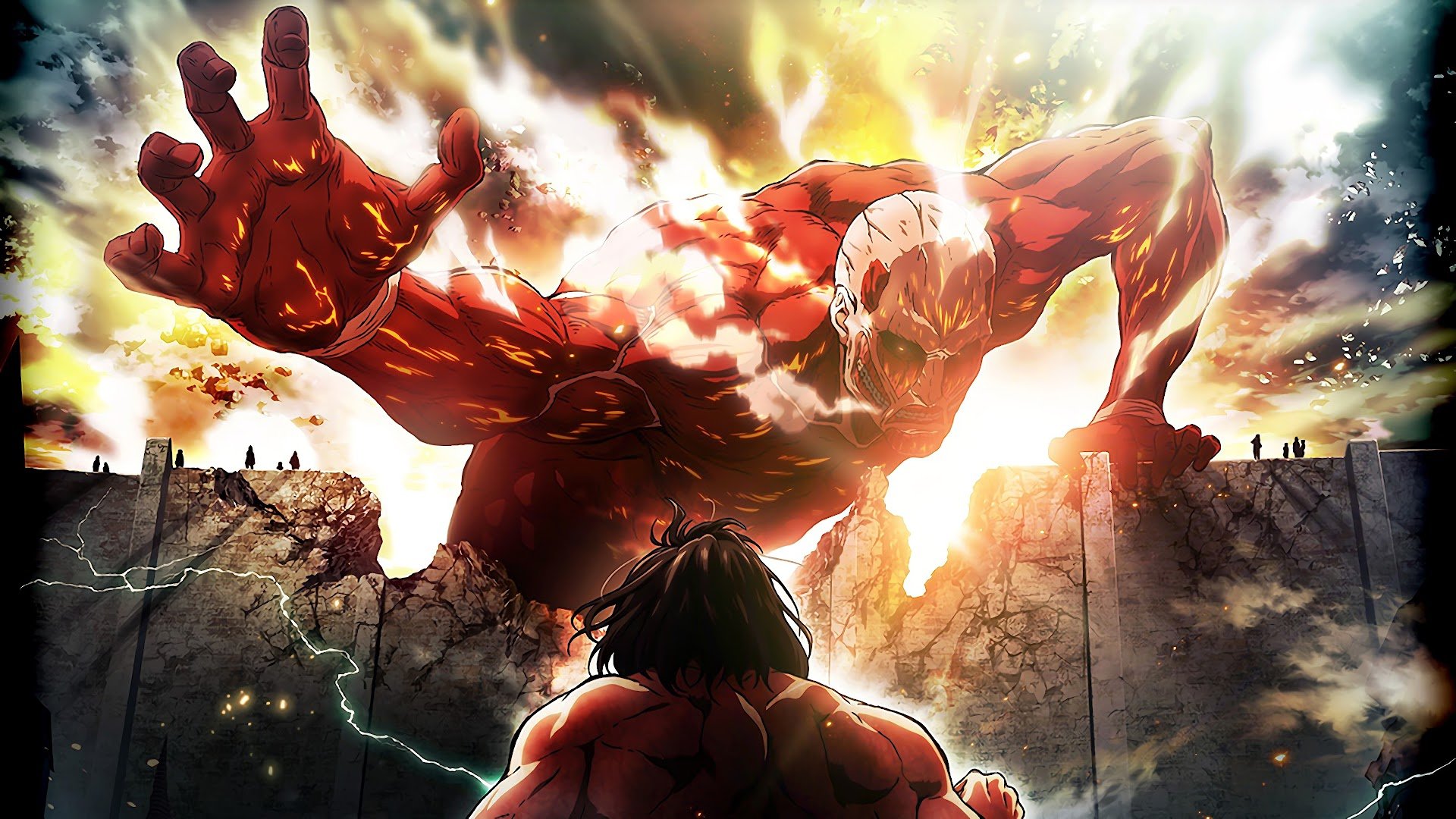 The Forgotten Lair  Attack on Titan Desktop Wallpapers