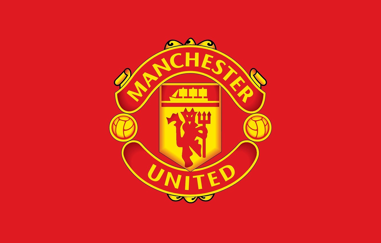 Wallpaper wallpaper, sport, logo, football, Manchester United image for desktop, section спорт