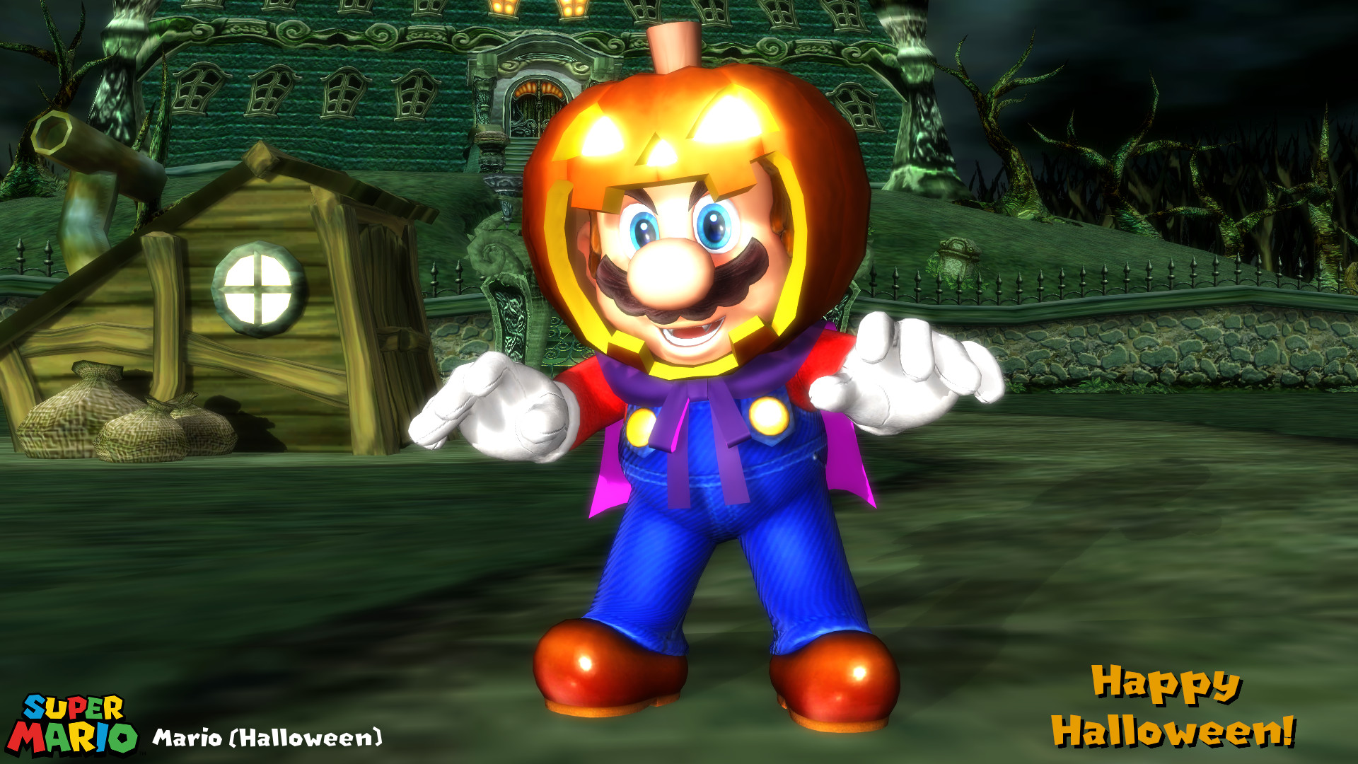 MMD Model) Mario (Halloween) Download