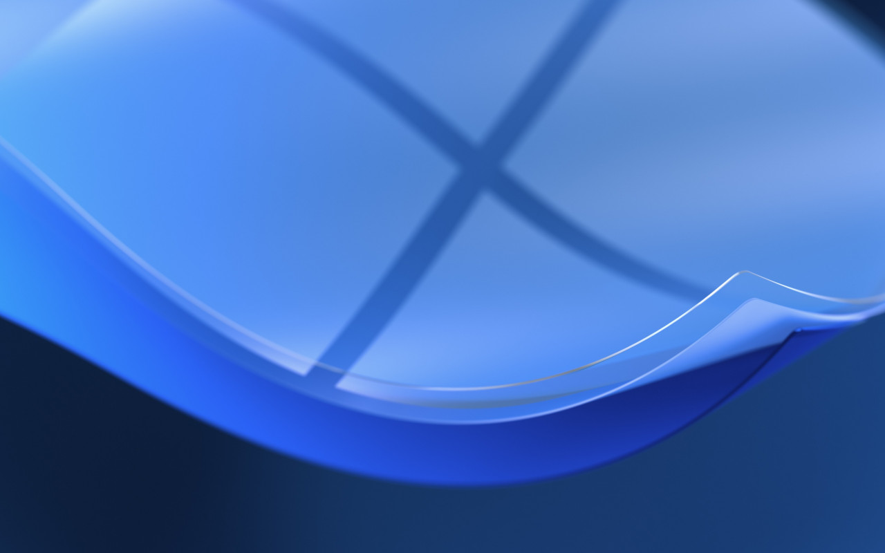 Download wallpaper: Blue Windows 11 1280x800
