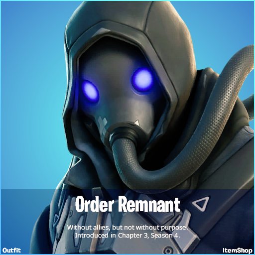 Order Remnant Fortnite Wallpapers - Wallpaper Cave