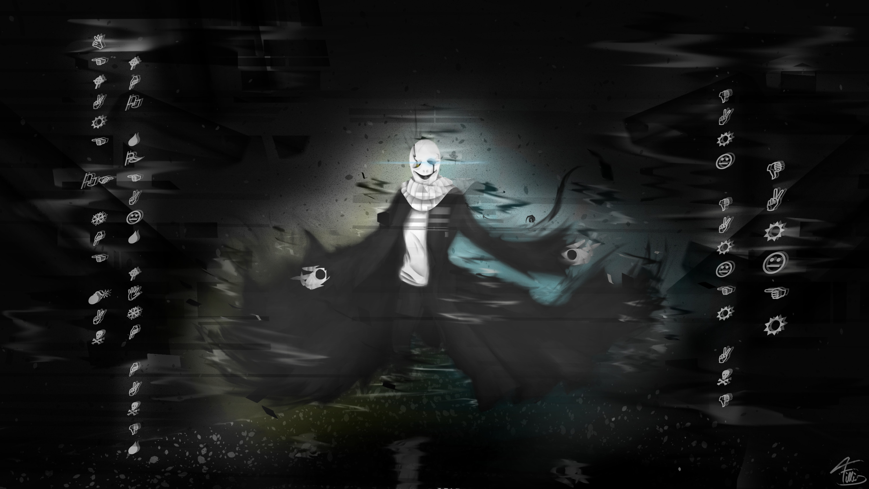 Gaster (Undertale) HD Wallpaper and Background