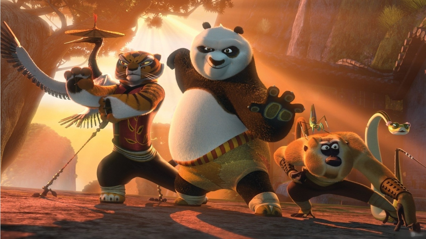 Kung Fu Panda 2 Cartoon Wallpaper