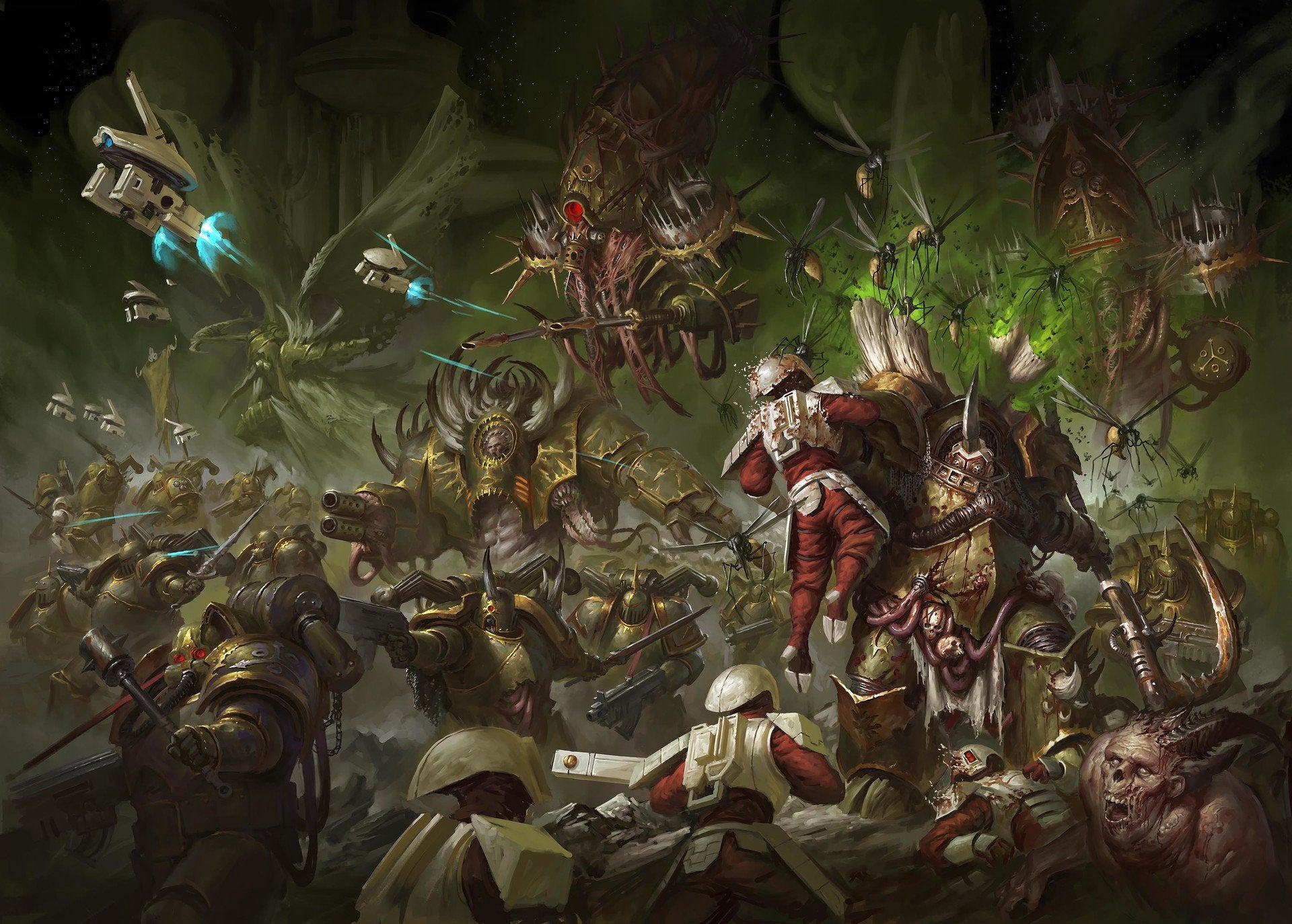 Wanted To Share My Growing Collecting Of Death Guard Image Wallpaper With You Guys