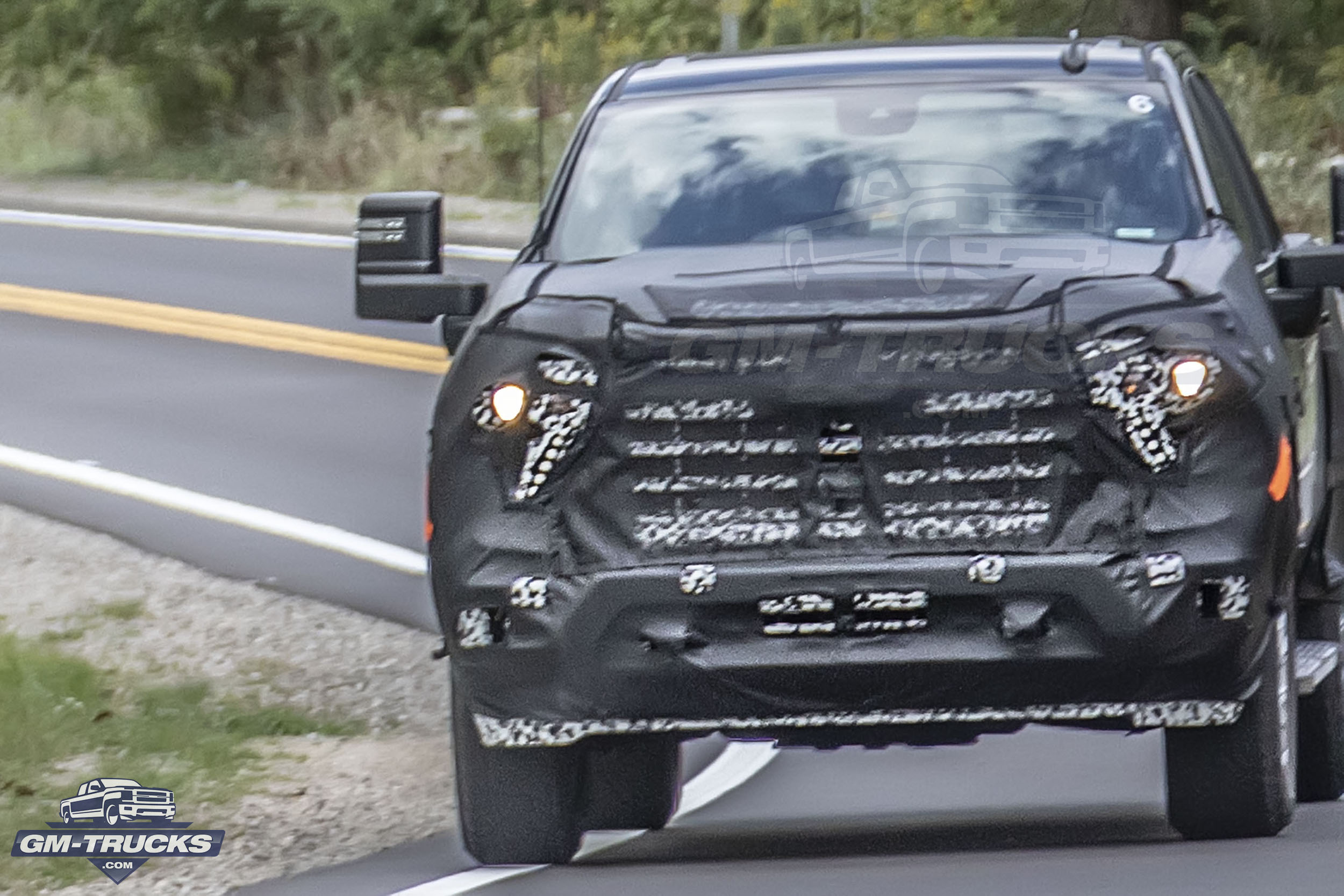 New 2023 Silverado HD Photographed Front End Changes Ahead?