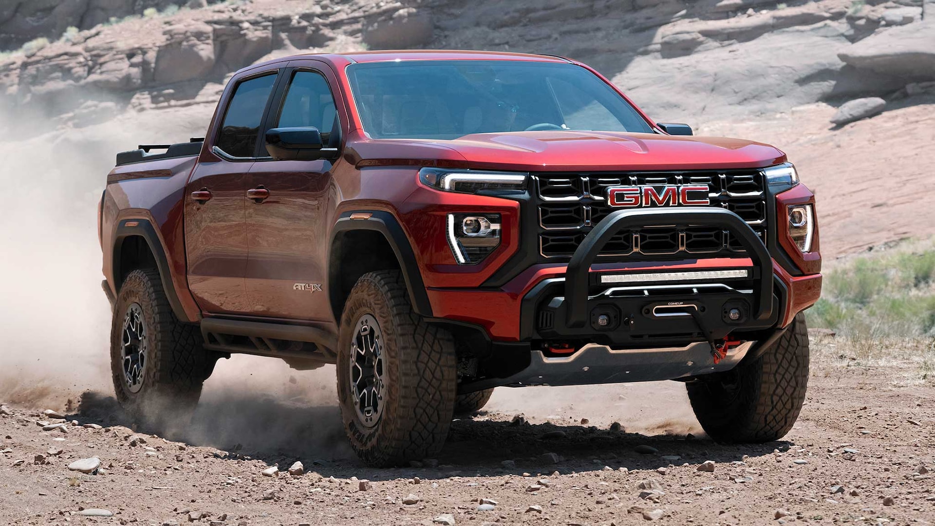 All New 2023 GMC Canyon Goes All Out With Powerful Engine, Wide Stance, Wild AT4X