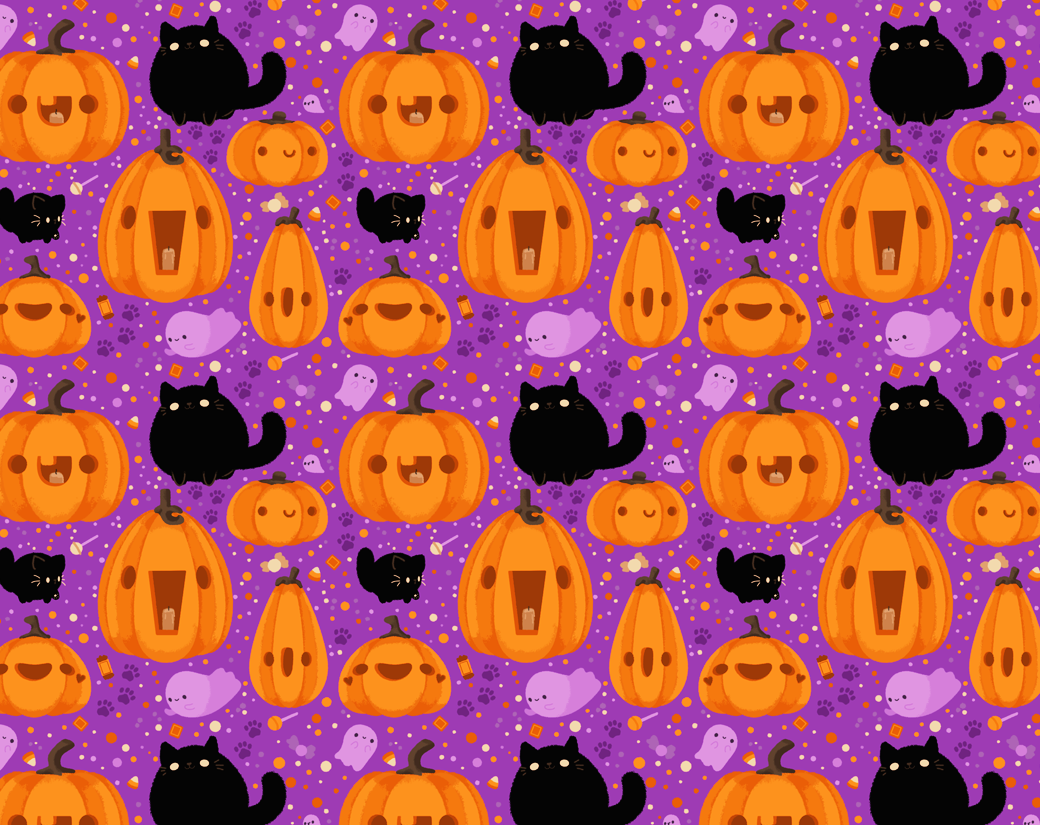 Halloween Print Pattern Picture, Photo, and Image for Facebook, Tumblr, , and Twitter