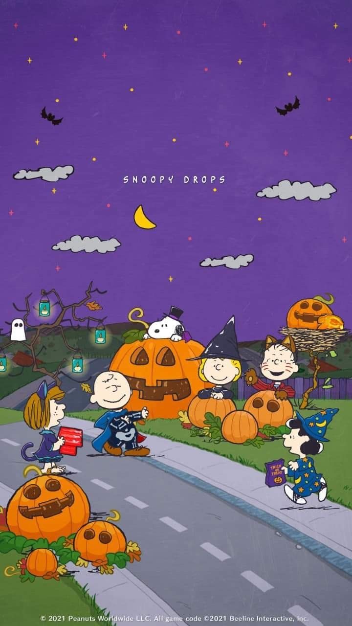 Charlie Brown Halloween iPhone Wallpapers  Wallpaper Cave