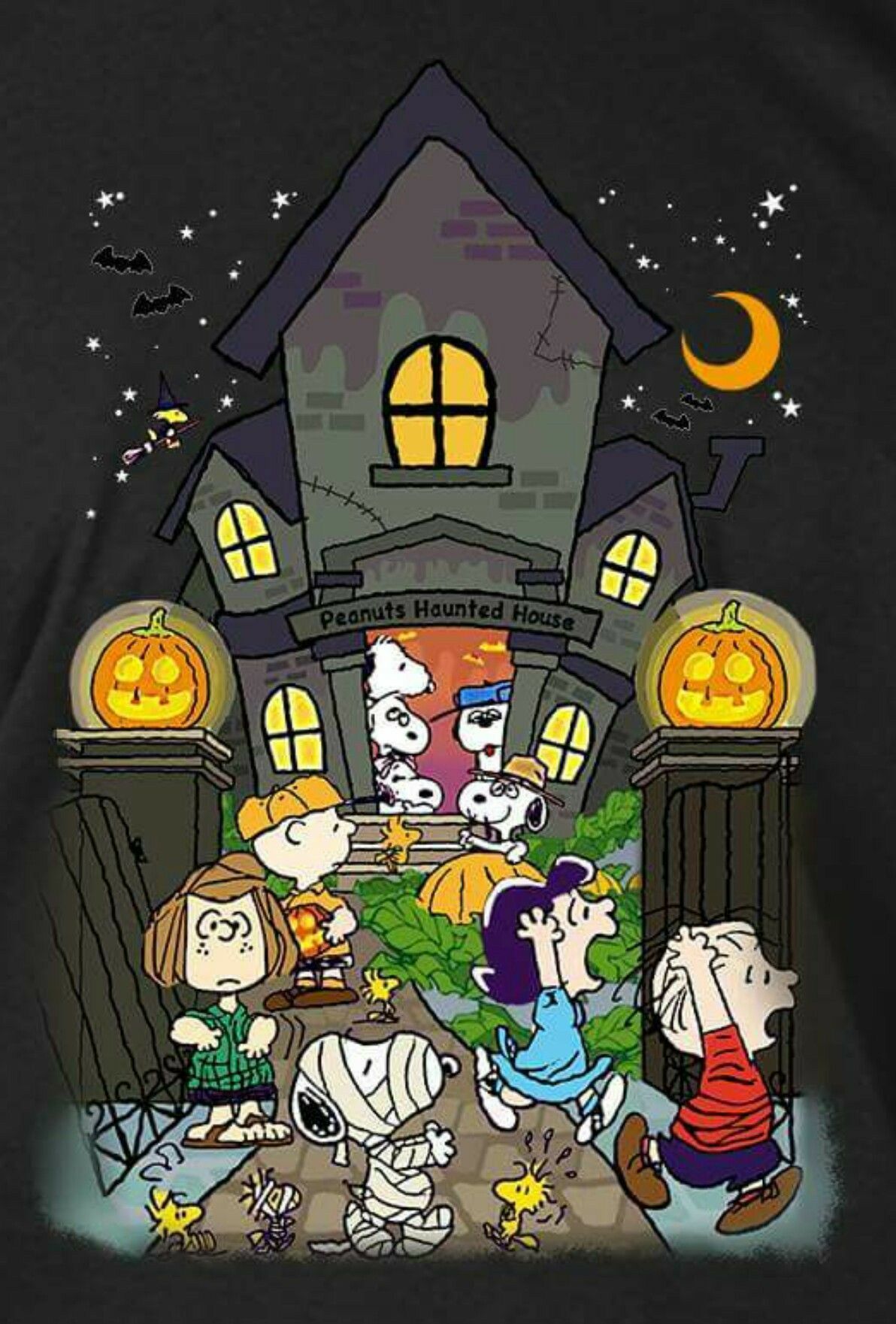 Peanuts Halloween iPhone Wallpaper Free Peanuts Halloween iPhone Background