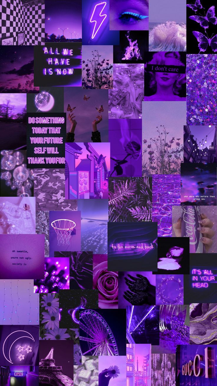 Lilac Collage Wallpapers - Wallpaper Cave