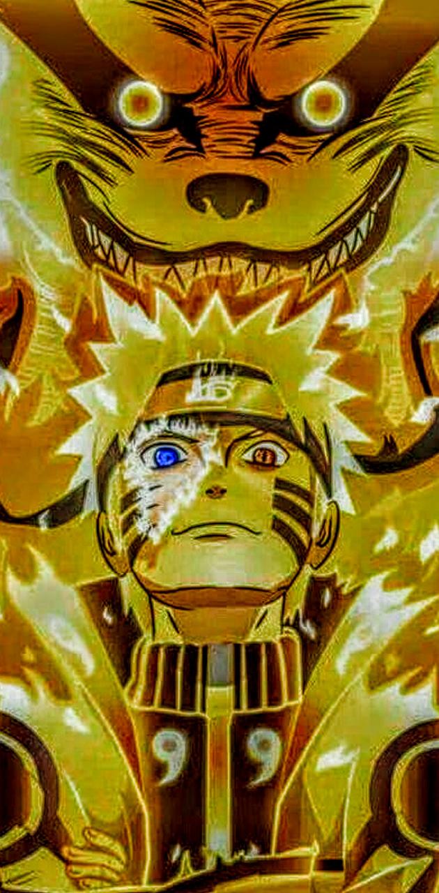 Naruto x Kurama wallpaper