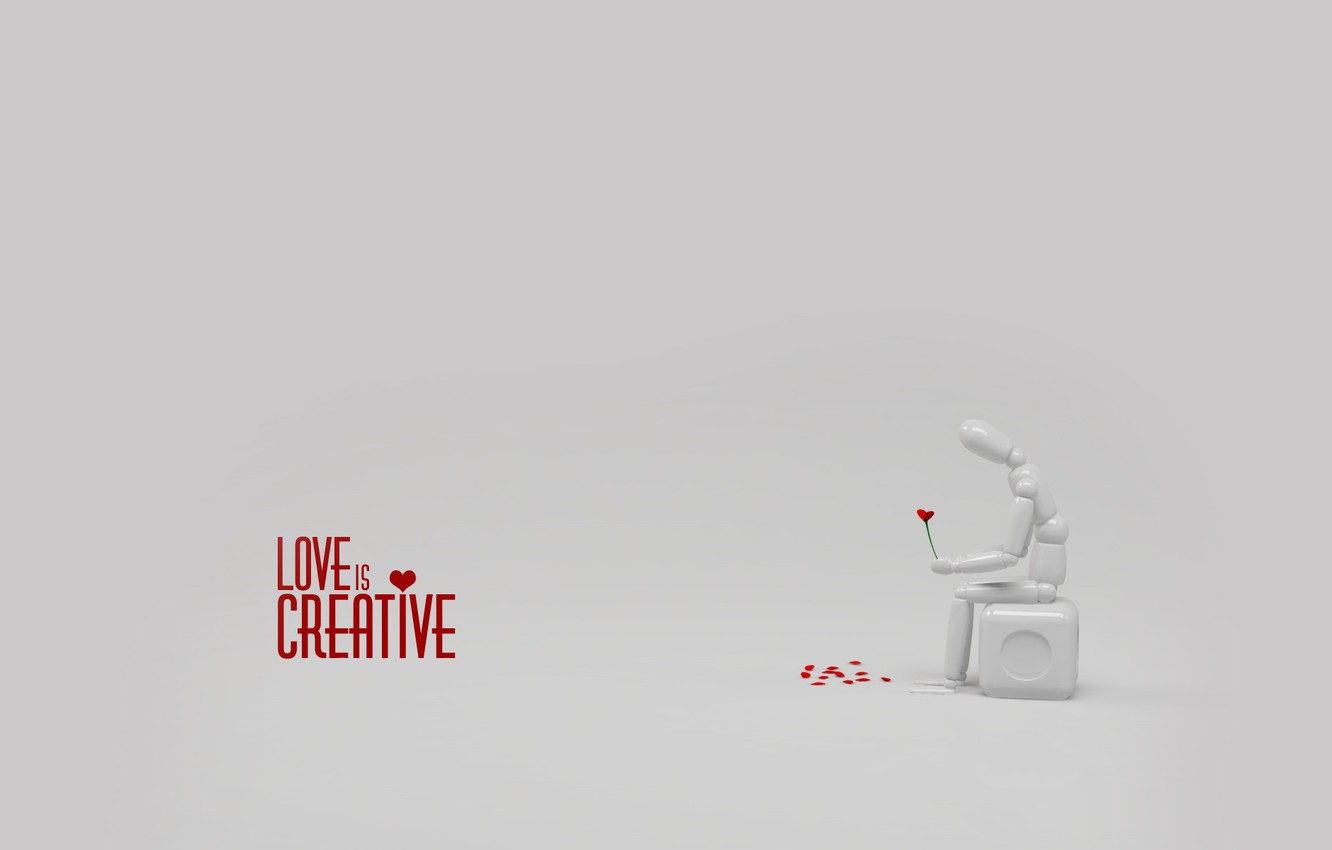 Wallpaper love, loneliness, minimalism, suffering, boredom image for desktop, section минимализм