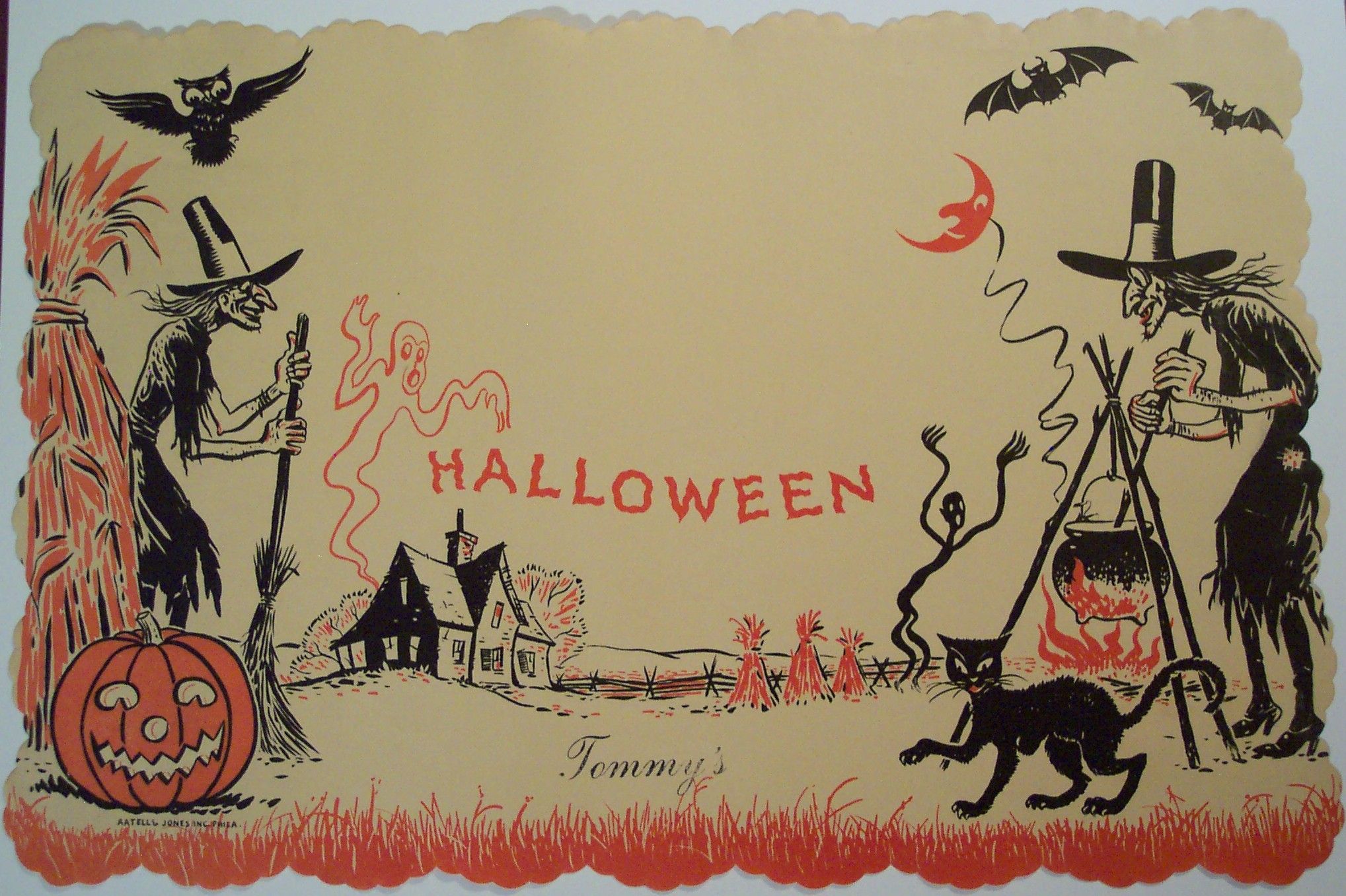 Vintage Halloween Laptop Wallpaper Free Vintage Halloween Laptop Background