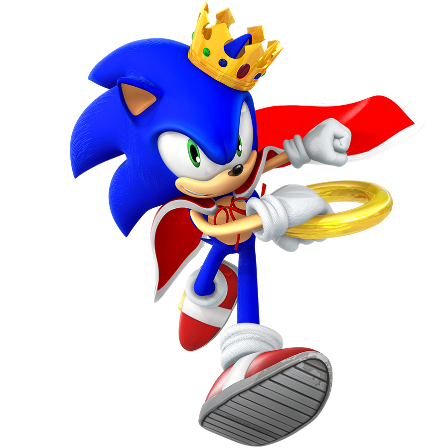 Nibroc.Rock ar Twitter: Happy 30th Anniversary, Sonic The Hedgehog! As tradition I've made a new Birthday King Sonic render! along with desktop and moblie wallpaper #Sonic30thAnniversary #Sonic30th
