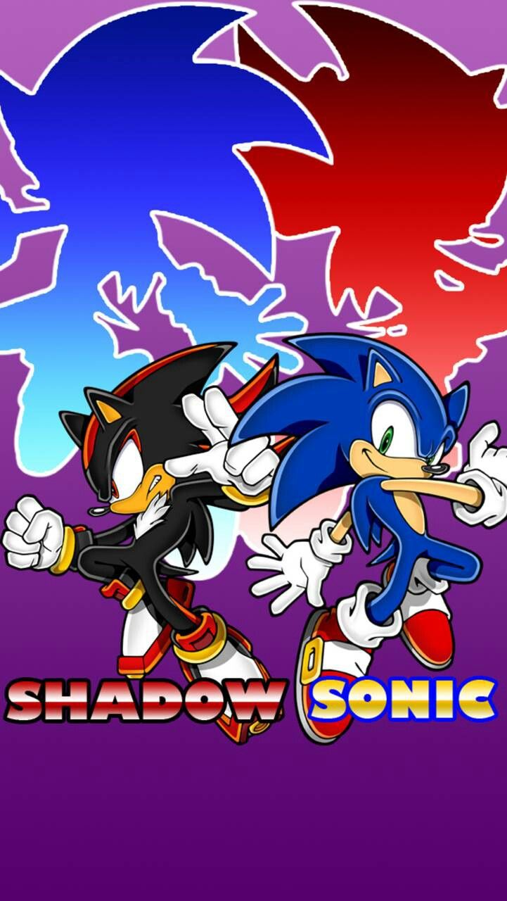 Sonic and shaddow hedgehog mobile