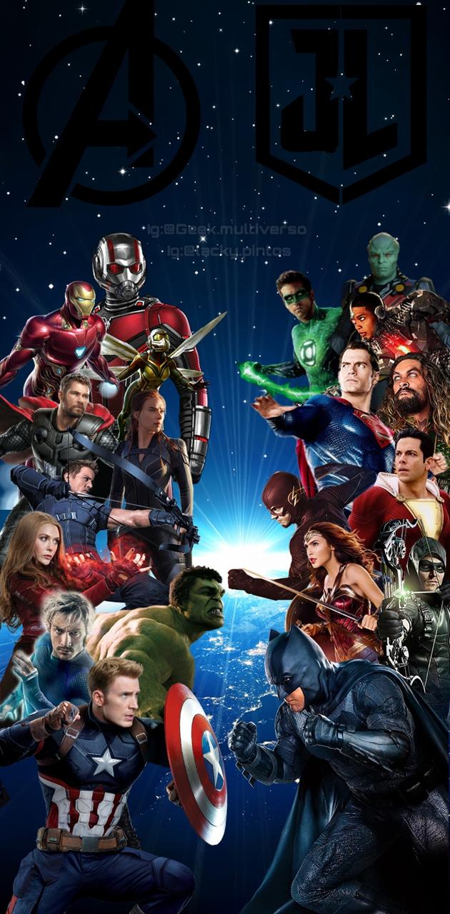 DC y Marvel wallpaper