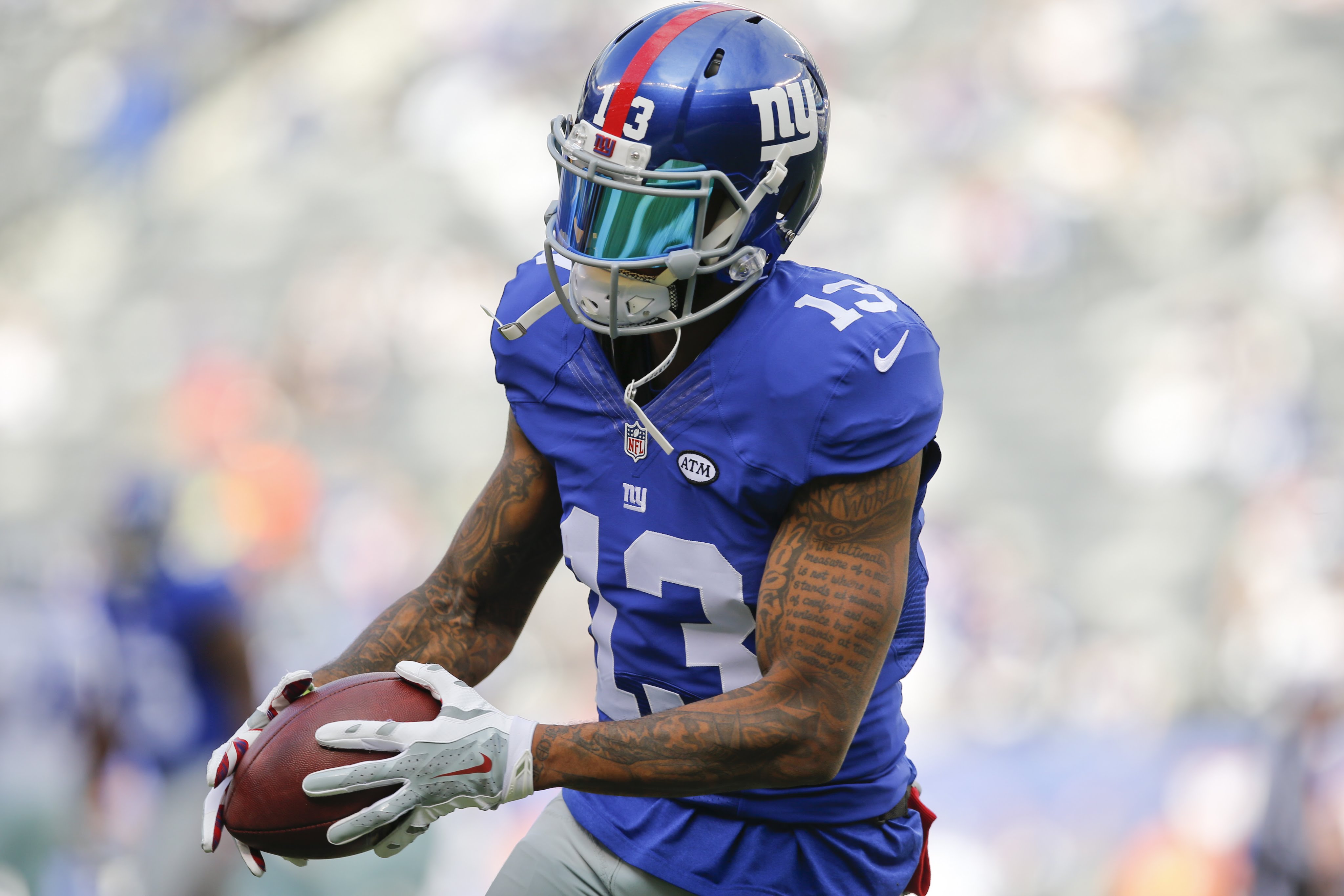 New York Giants #13 Odell Beckham Jr  Beckham jr, Odell beckham jr  wallpapers, Beckham football