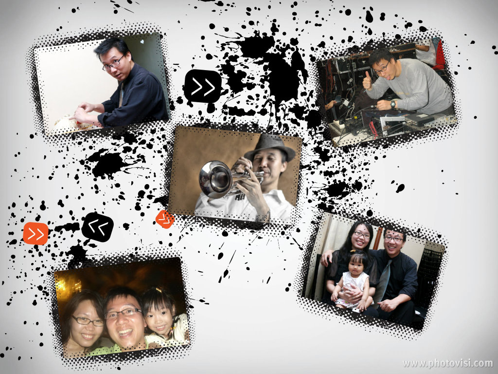 Collage Wallpaper. Happy Birthday Ko Lung