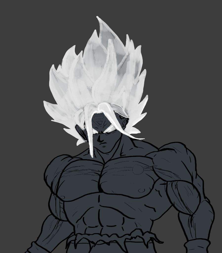 Goku super saiyan omni god Fan Art