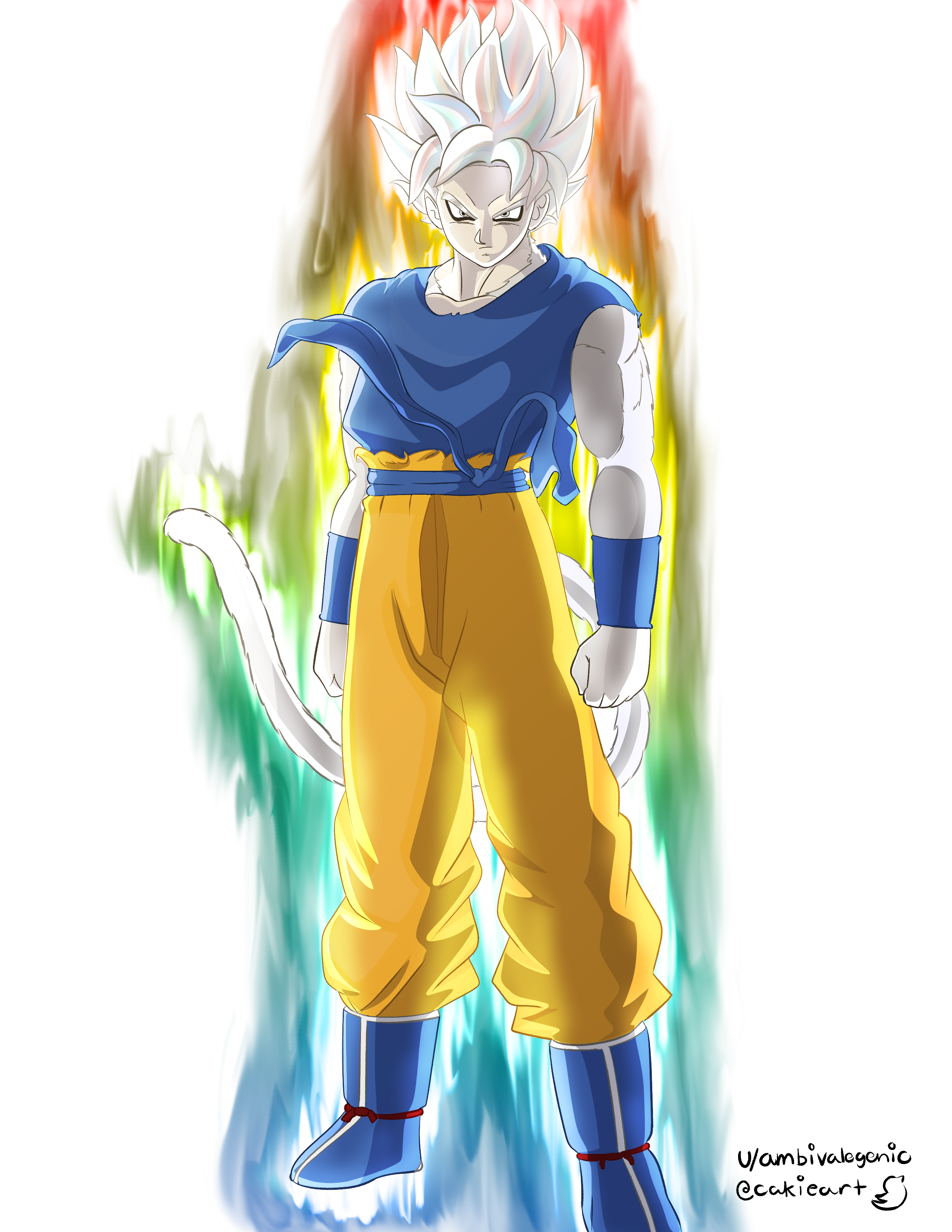The current arc heavily implies that Goku must defeat the Heeters by making UI his own, as Vegeta made use of energy of destruction on his own. That got me thinking what
